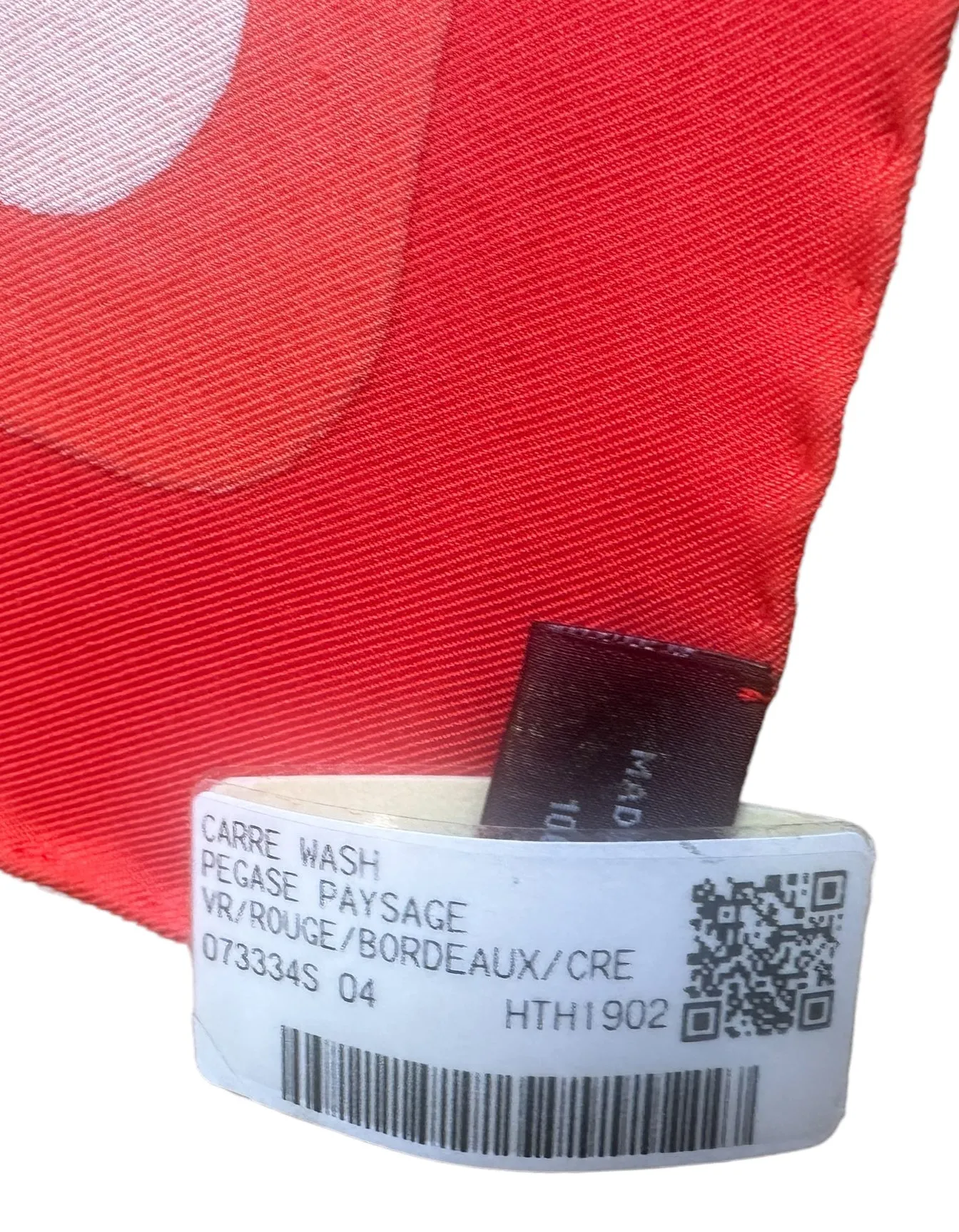 Hermes NEW Pegase Paysage 90cm Carre Wash Silk Scarf
