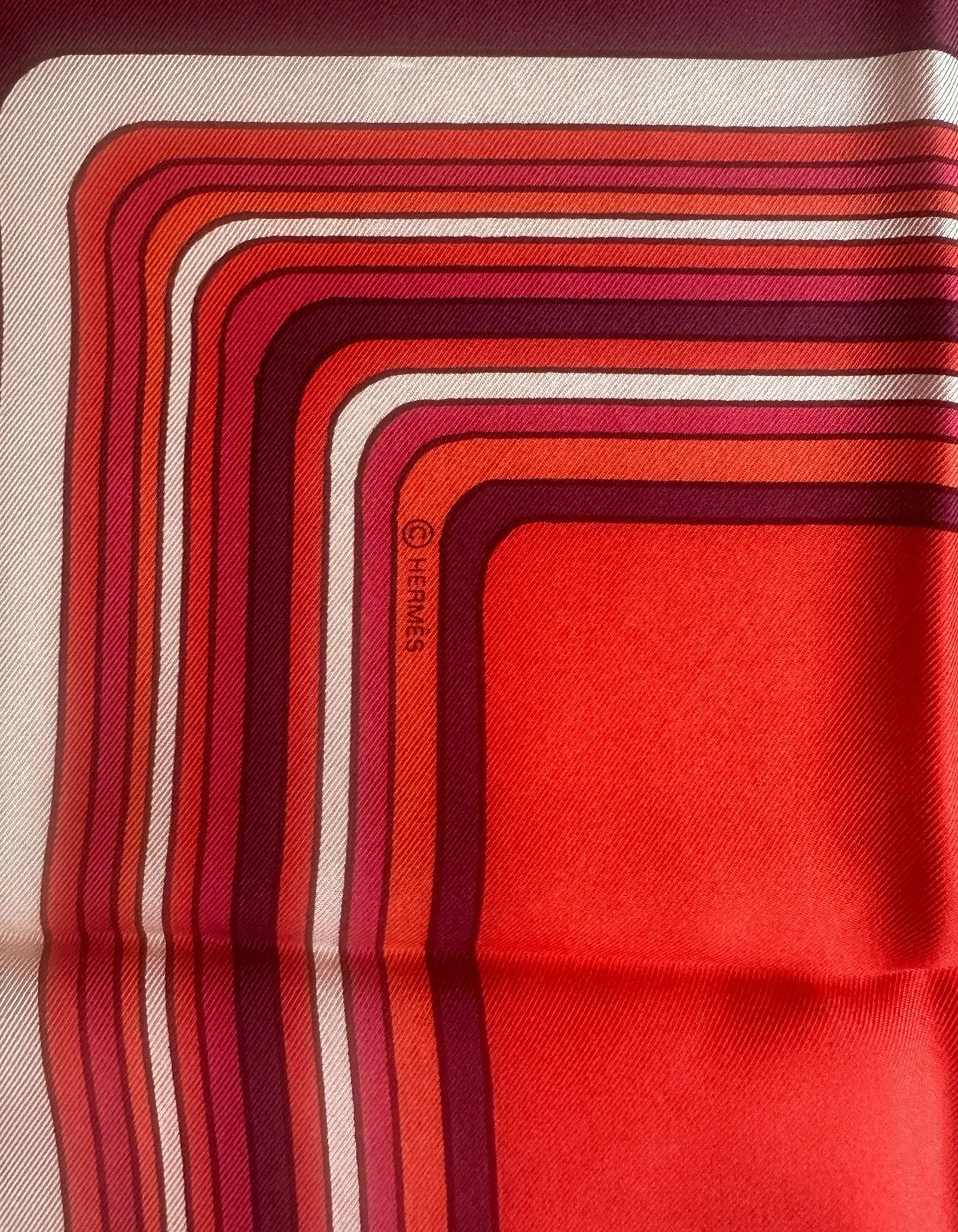 Hermes NEW Pegase Paysage 90cm Carre Wash Silk Scarf