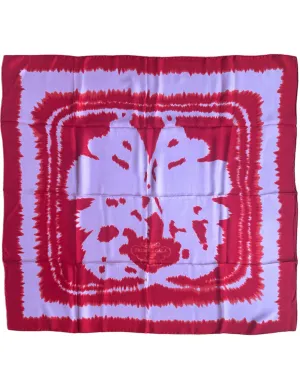 Hermes NEW Rouge/ Rose Pale Brides de Gala 90cm Carre Wash Silk Scarf