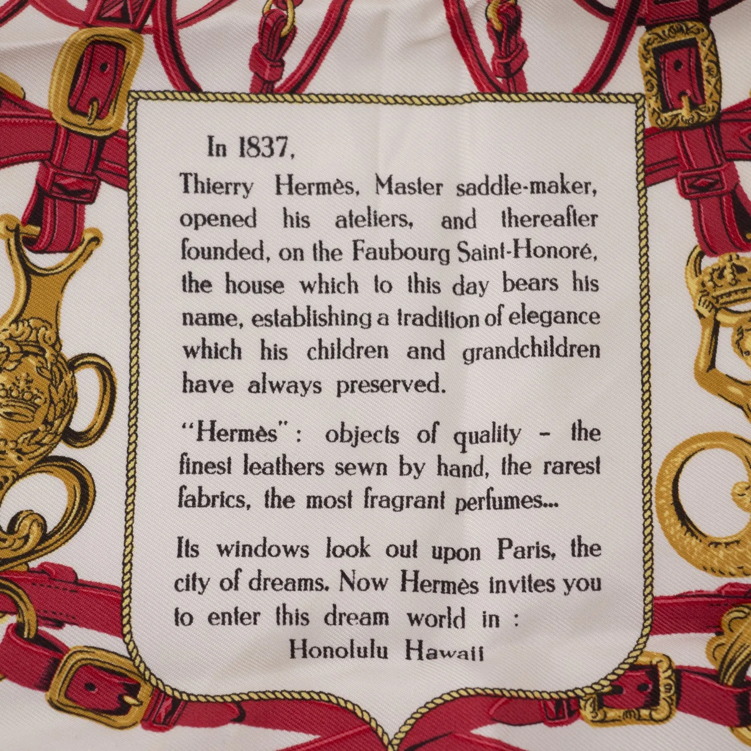 Hermès "Brides de Gala" Silk Scarf