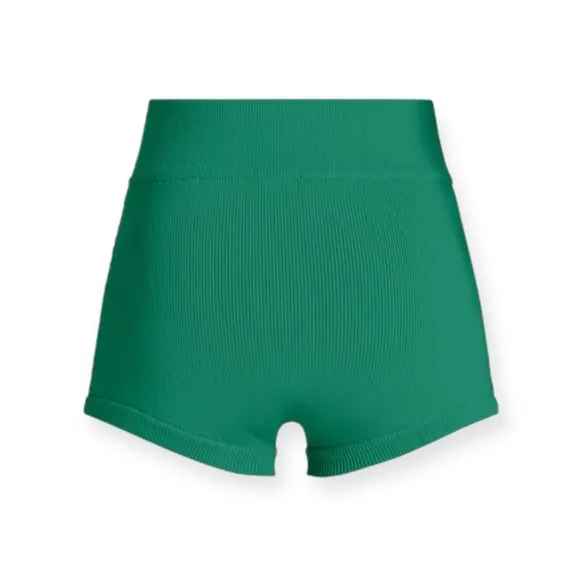 Herve Leger High Rise Knit Hot Pants