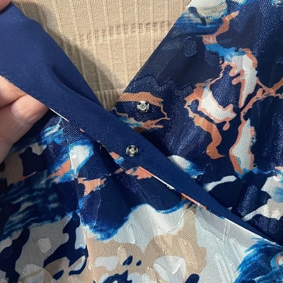 Hutch Anthropologie Floral Wrap Midi Dress