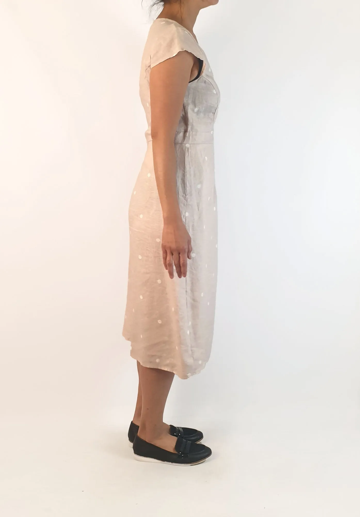 Idle Wild neutral linen dress size 10
