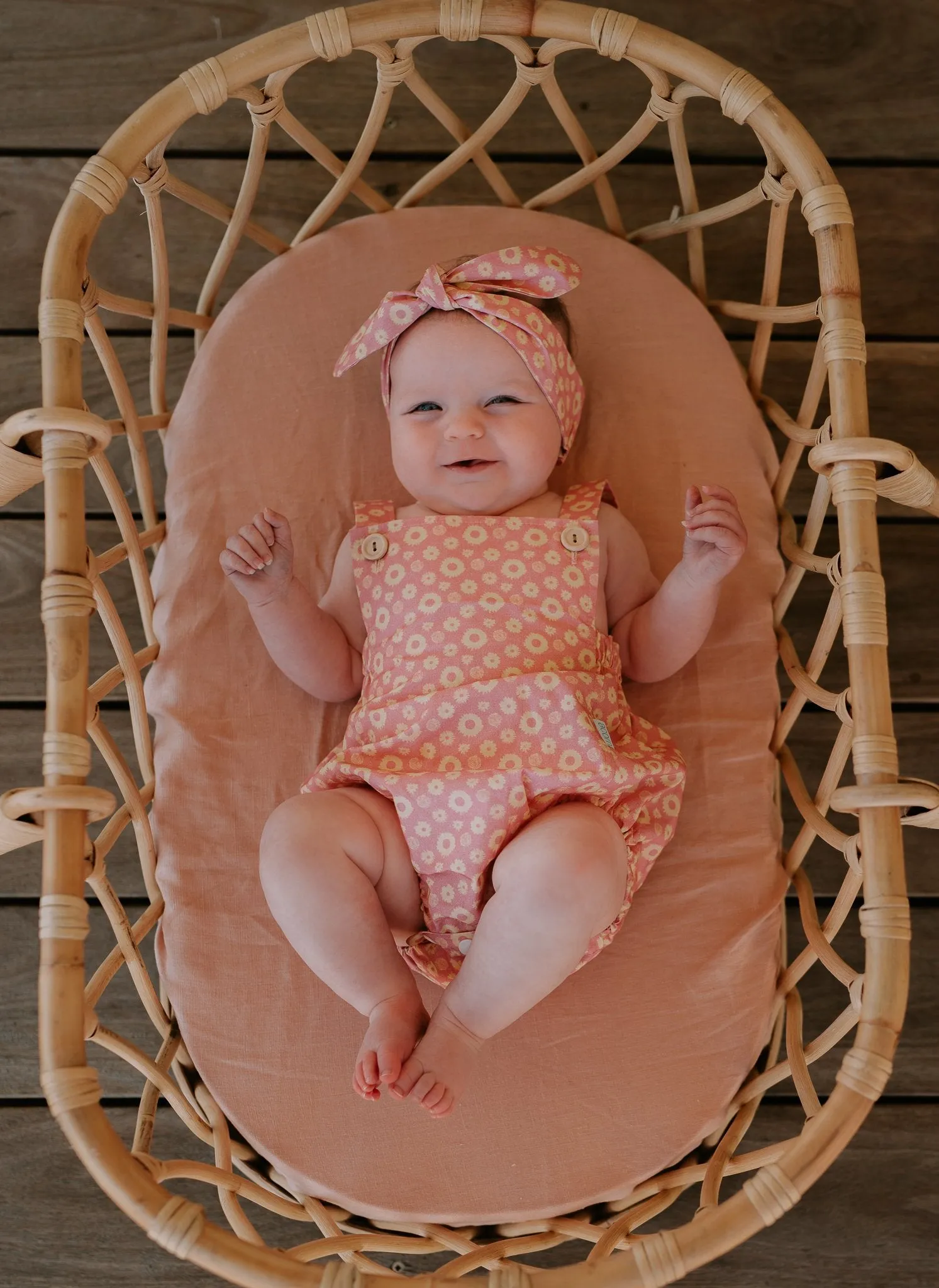 Indigo Baby Headwrap
