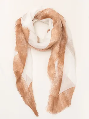 ivory   sienna scarf