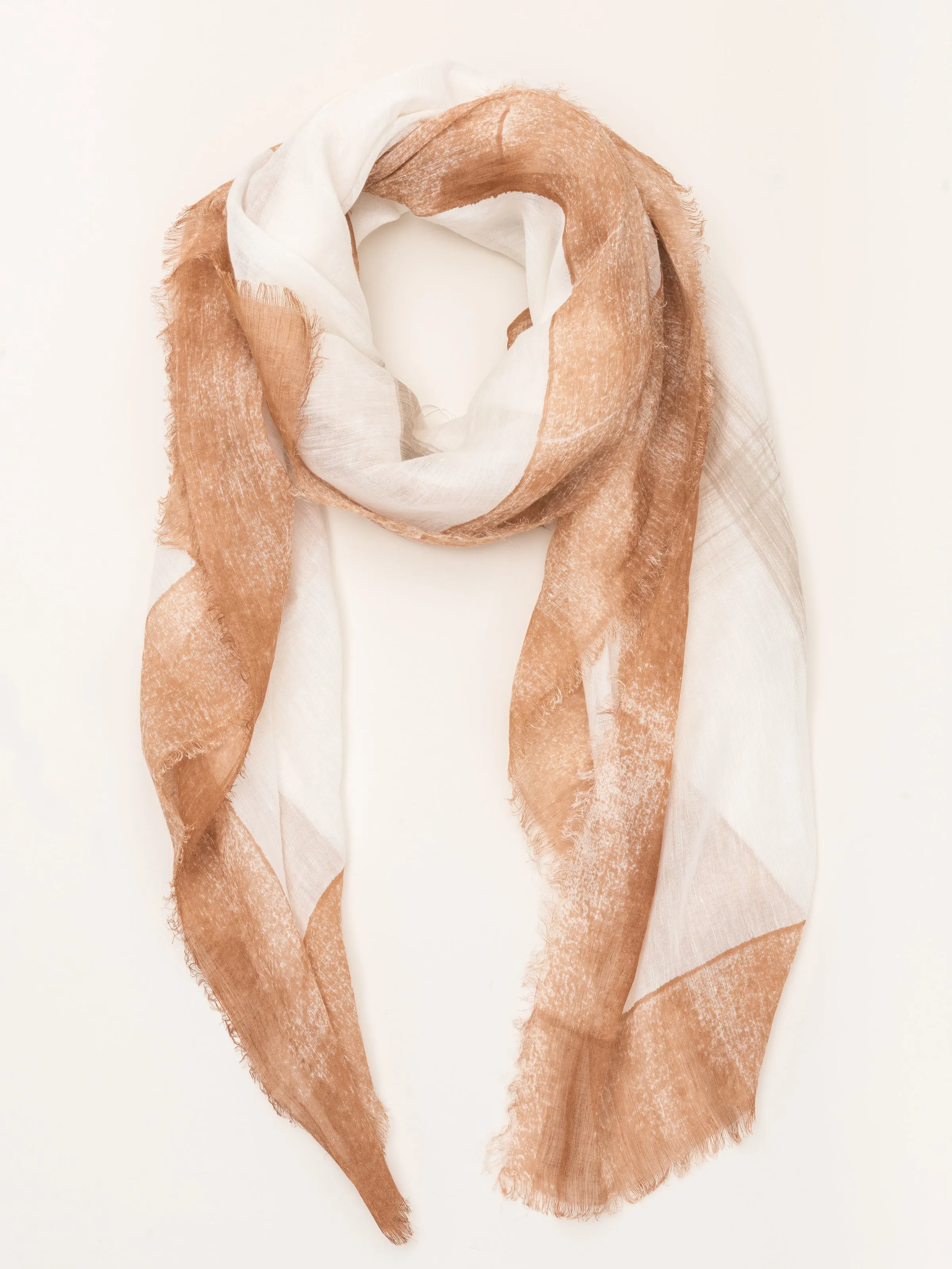 ivory   sienna scarf