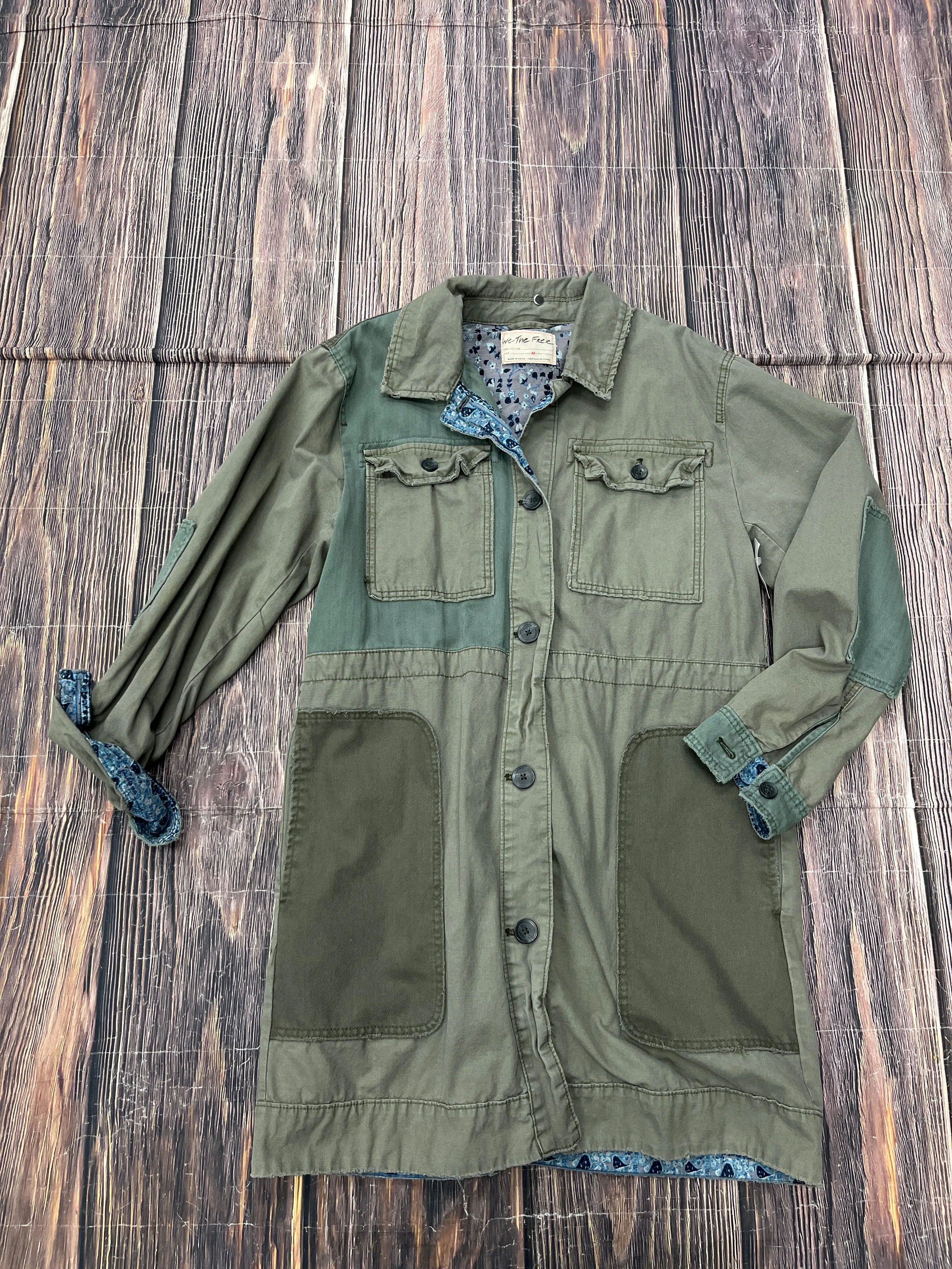 Jacket Utility By We The Free In Green, Size: M
