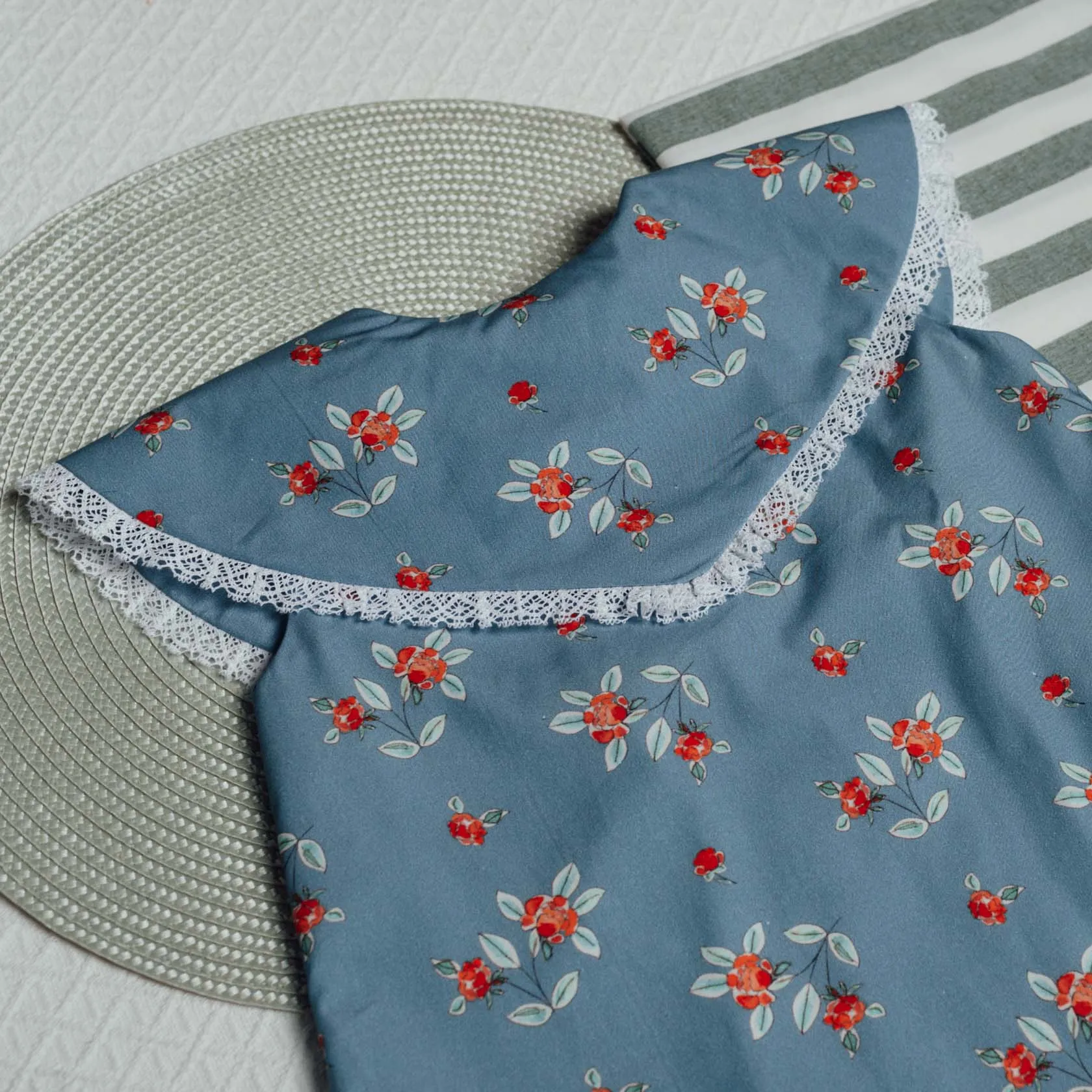 Jackie Bobbin Lace Dress by Birinit Petit