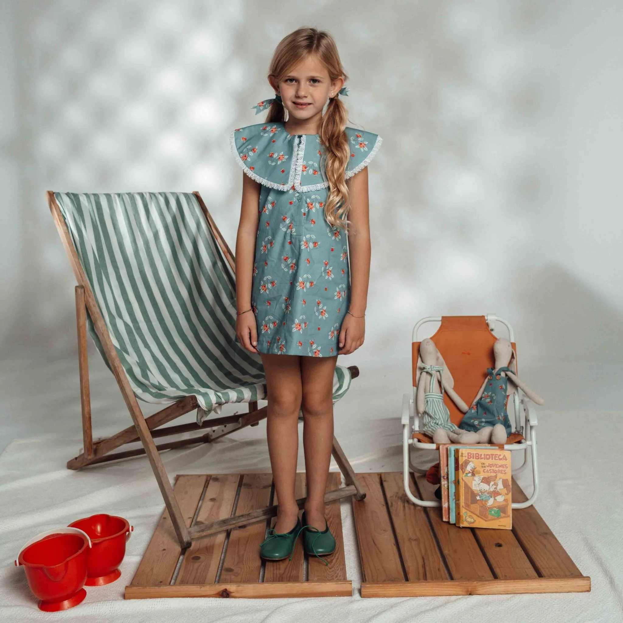 Jackie Bobbin Lace Dress by Birinit Petit