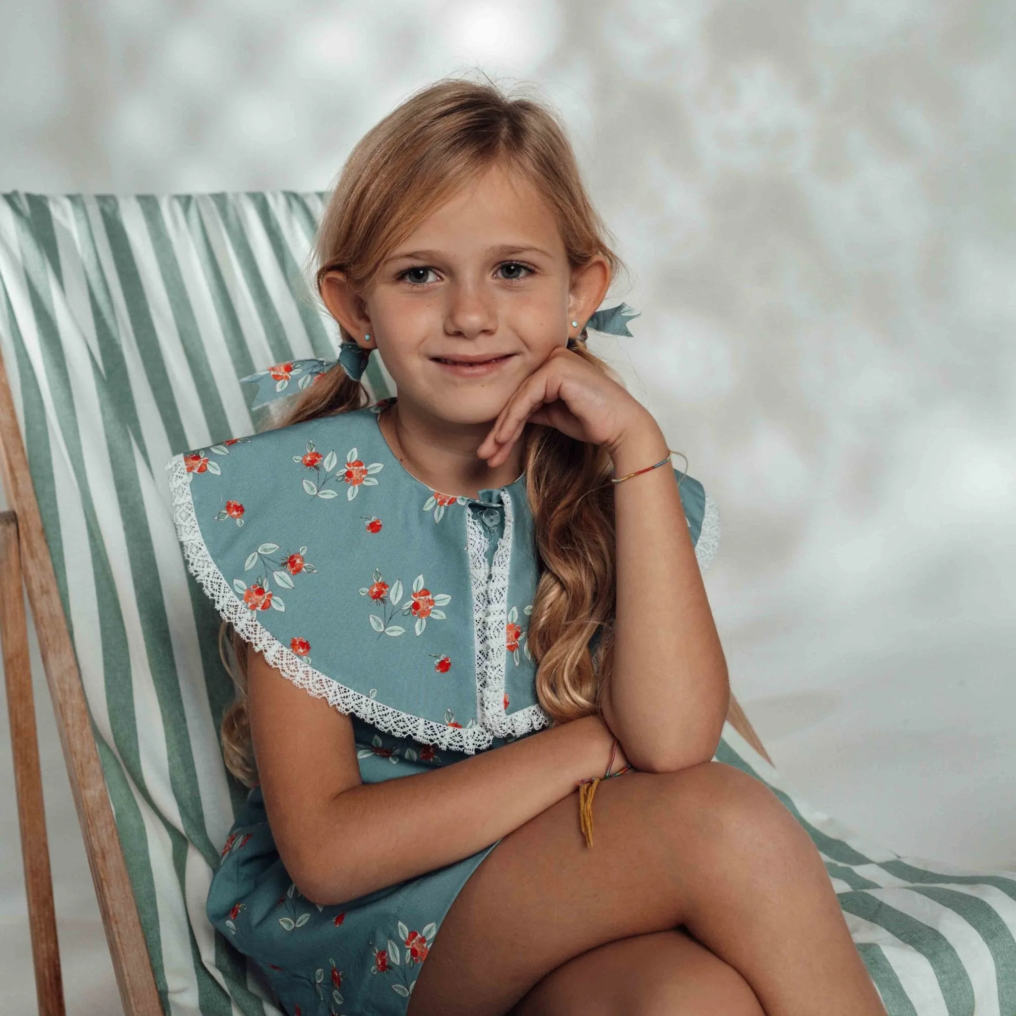 Jackie Bobbin Lace Dress by Birinit Petit