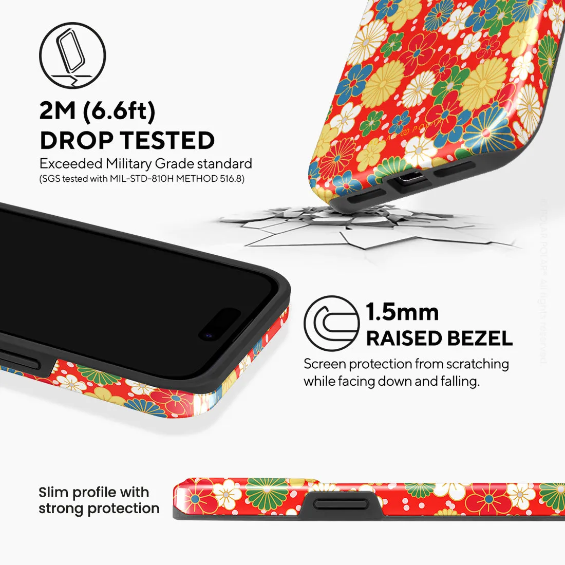 Japan Blossoms - iPhone 15 Pro Max Case