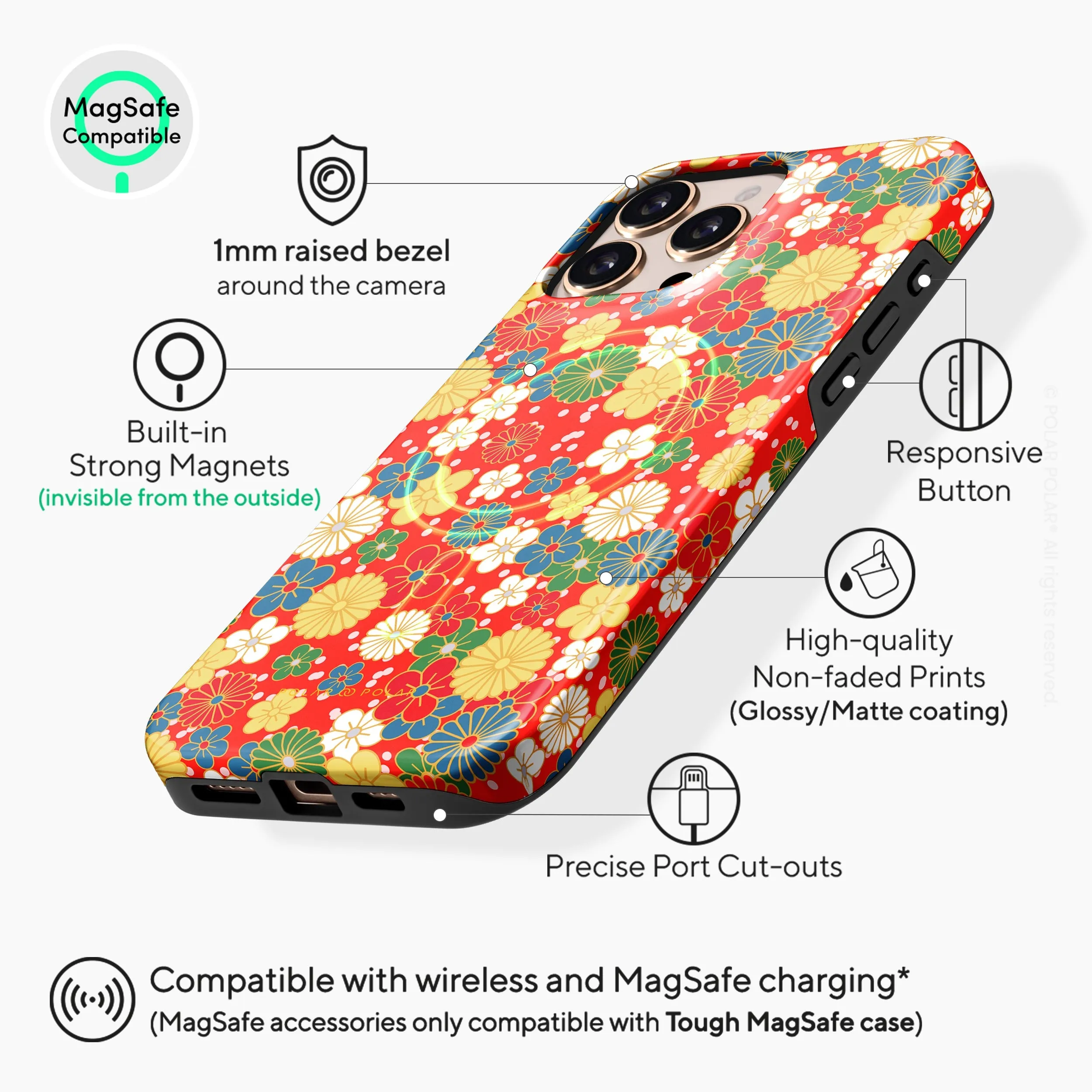 Japan Blossoms - iPhone 16 Pro Max Case