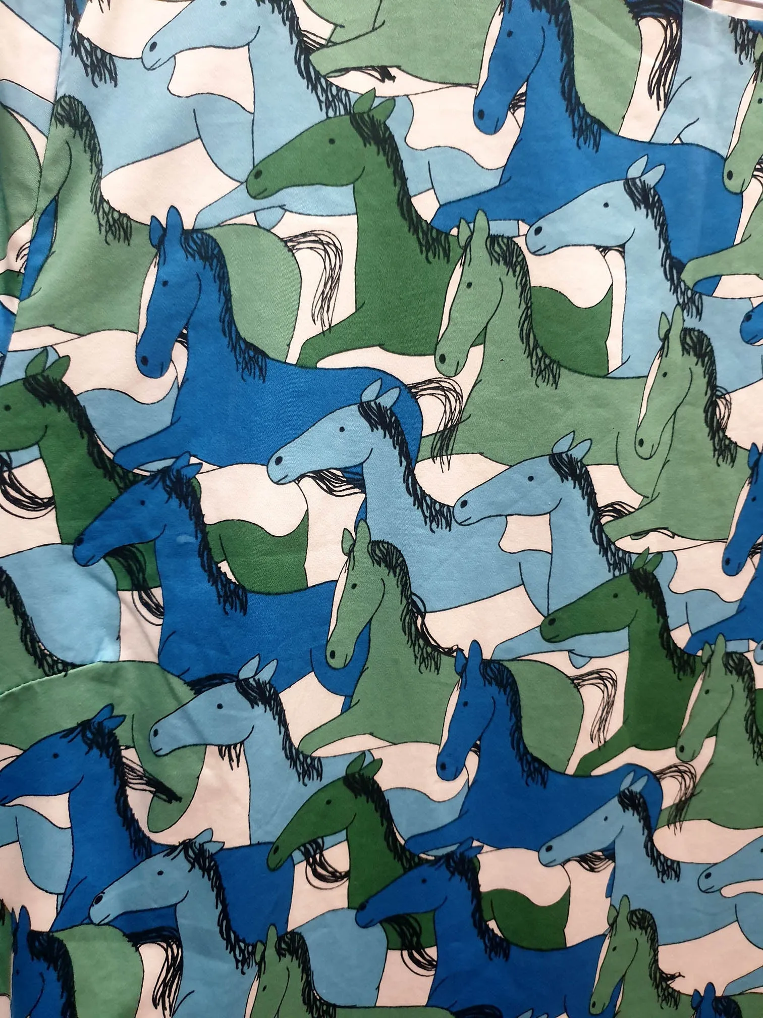 Jericho Road horses print dress size 14