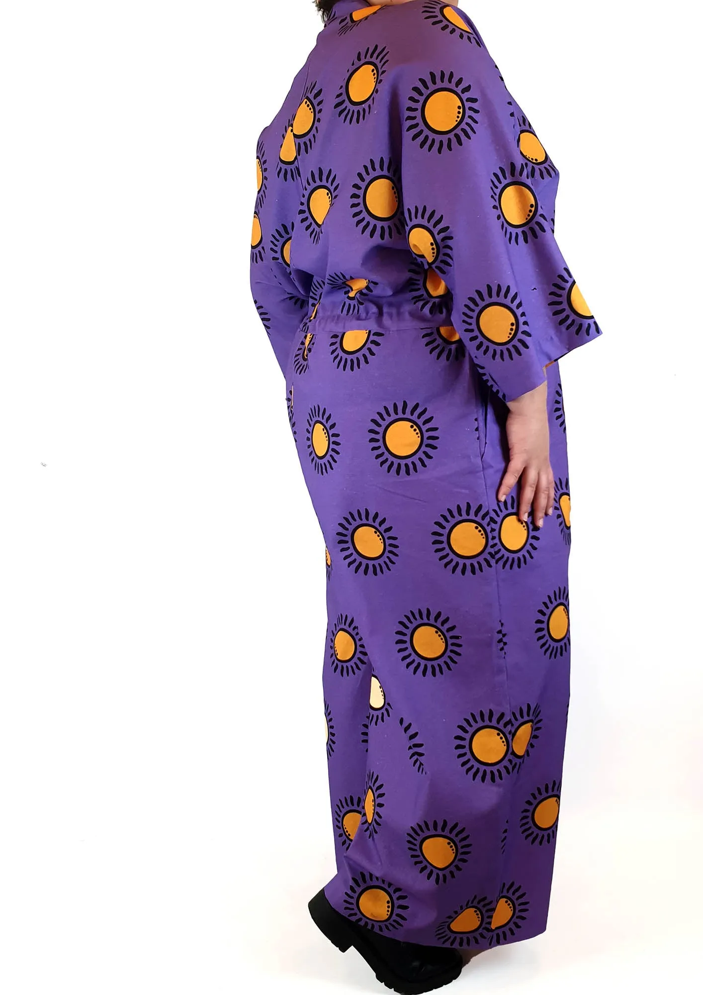 Jericho Road purple print boilersuit size 20