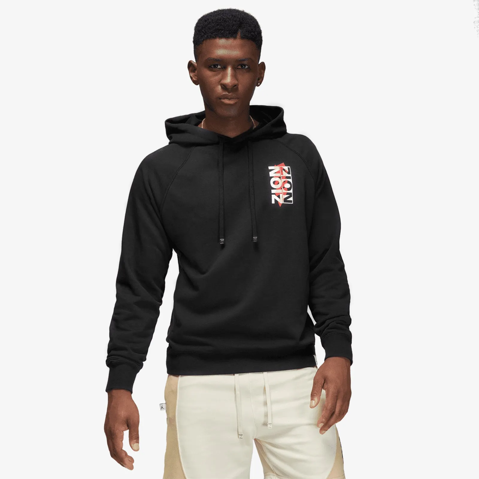 Jordan X Zion Number One Dri-FIT Fleece Hoodie - Black