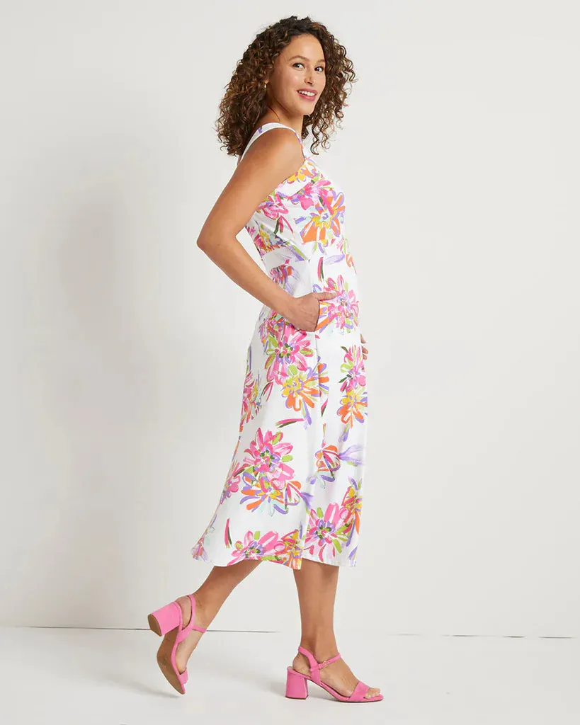 Kaia Midi 101467 floral-white floral : l