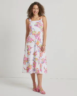 Kaia Midi 101467 floral-white floral : l