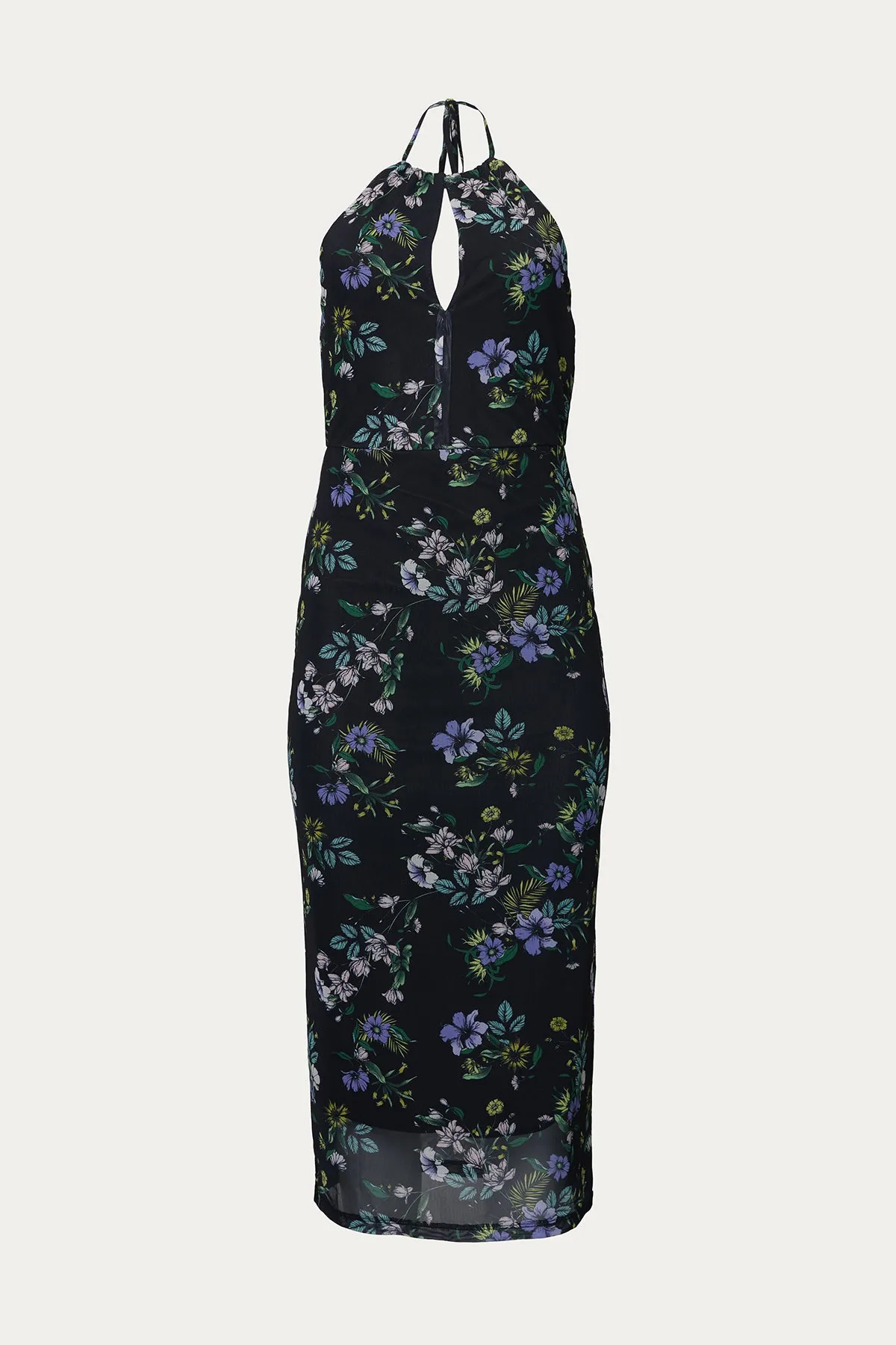 KALINA MESH MIDI DRESS
