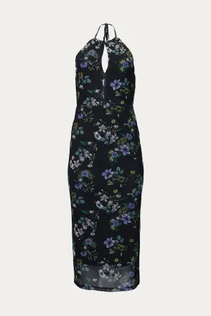 KALINA MESH MIDI DRESS