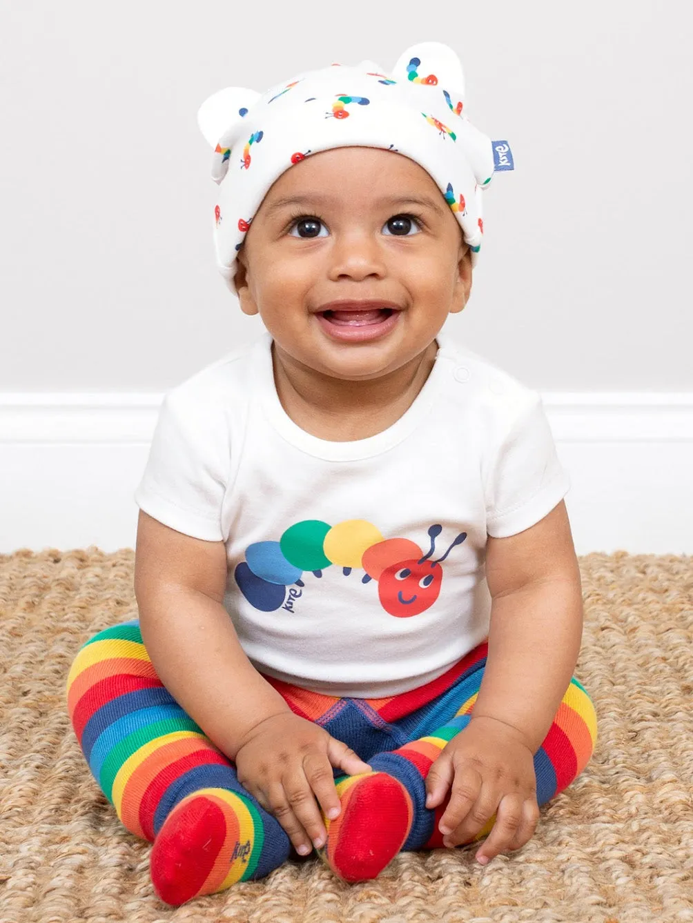 Kite Rainbow Caterpillar Baby Hat 41-3326