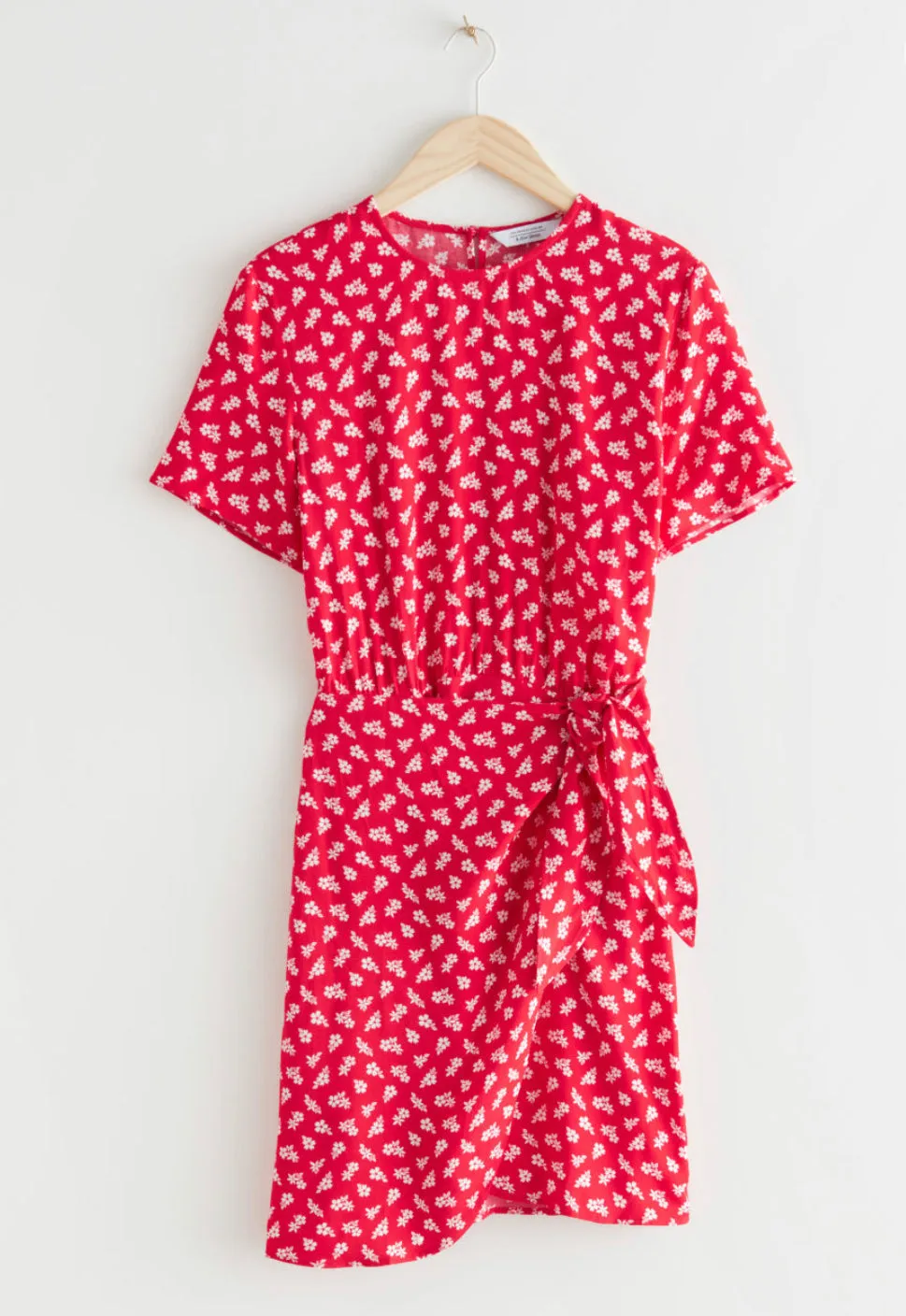 Knot Floral Mini Dress