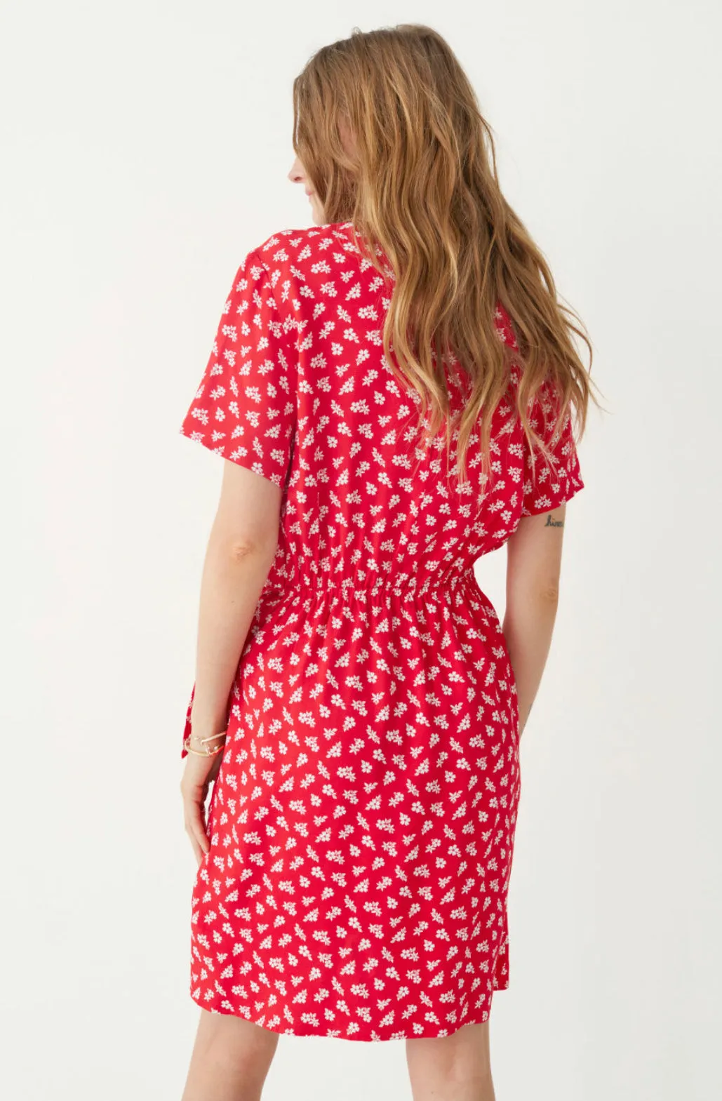 Knot Floral Mini Dress
