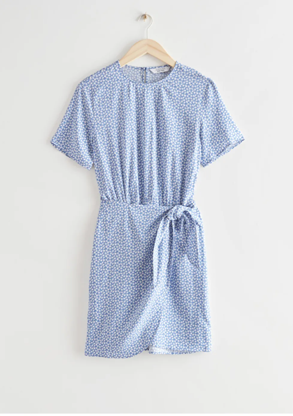 Knot Floral Mini Dress