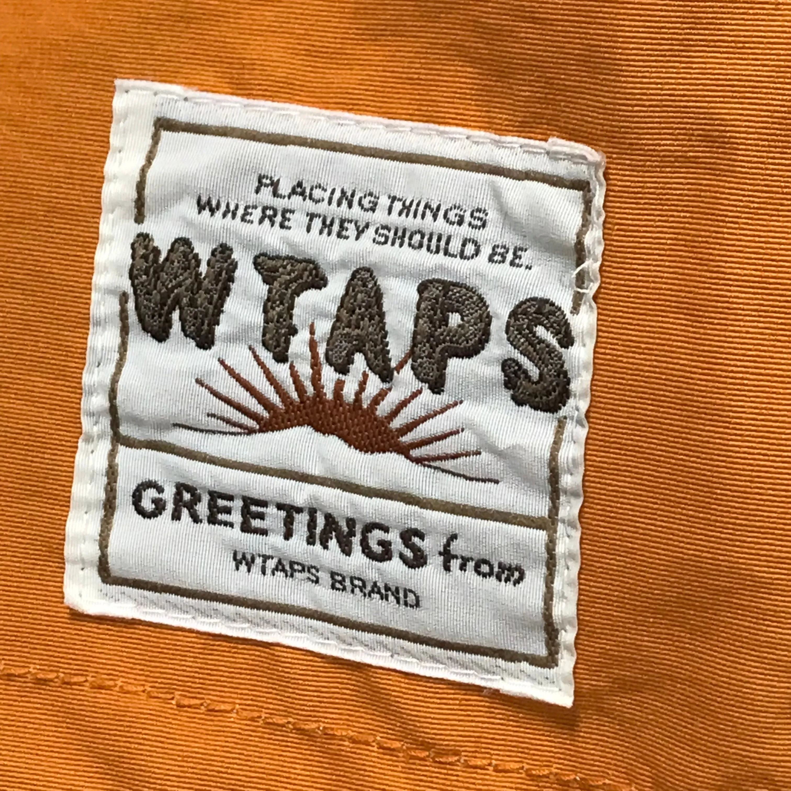 [L] WTaps Sherpa Mountain Parka Jacket Orange