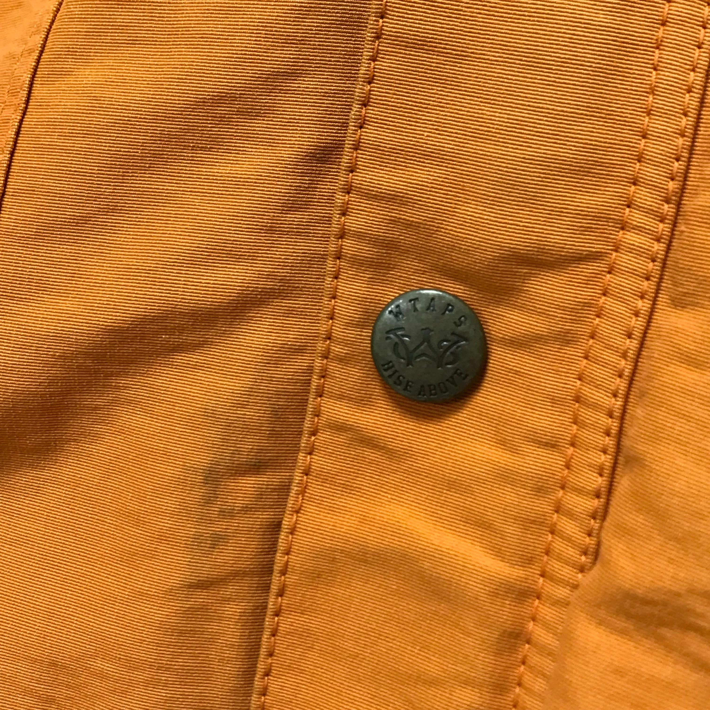 [L] WTaps Sherpa Mountain Parka Jacket Orange