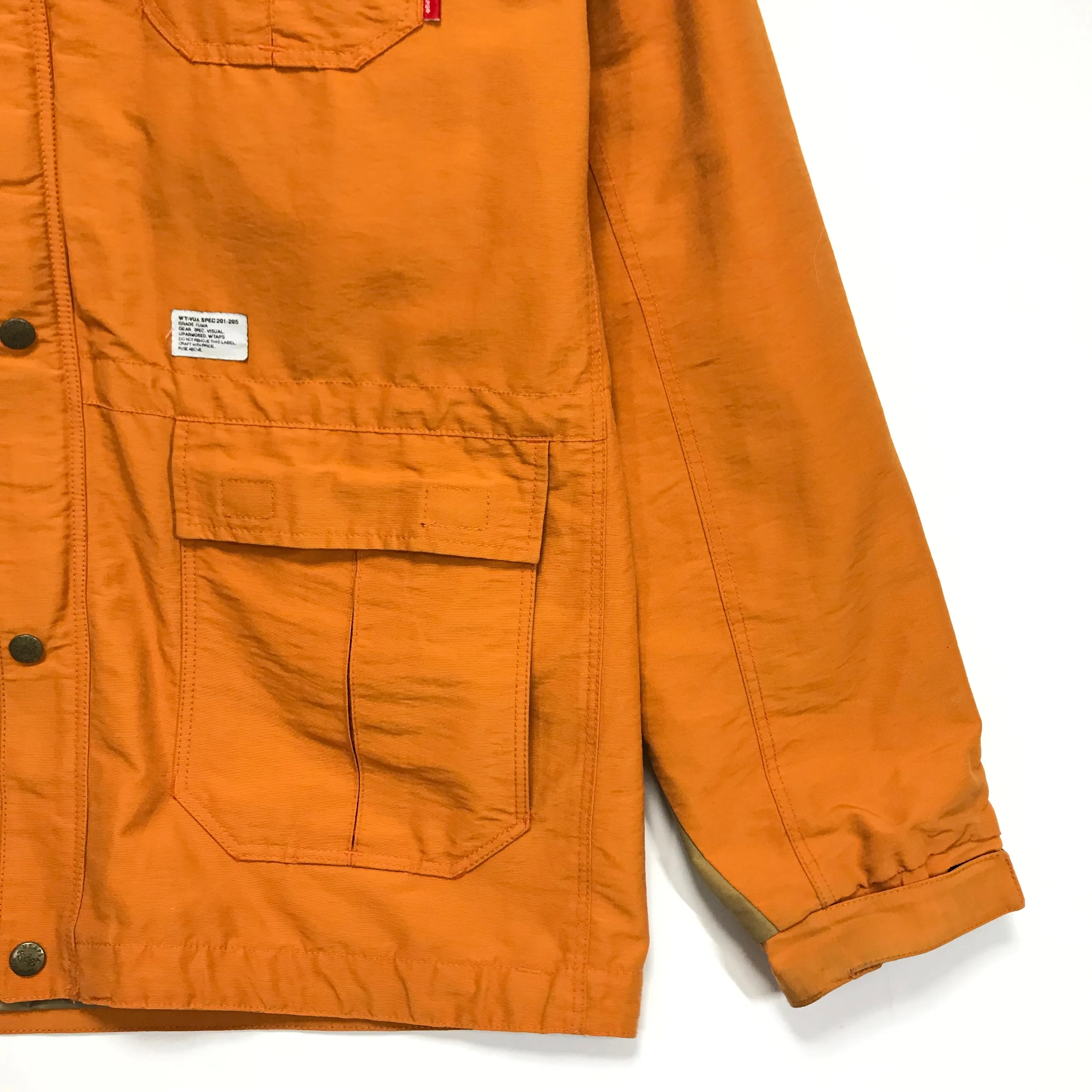 [L] WTaps Sherpa Mountain Parka Jacket Orange