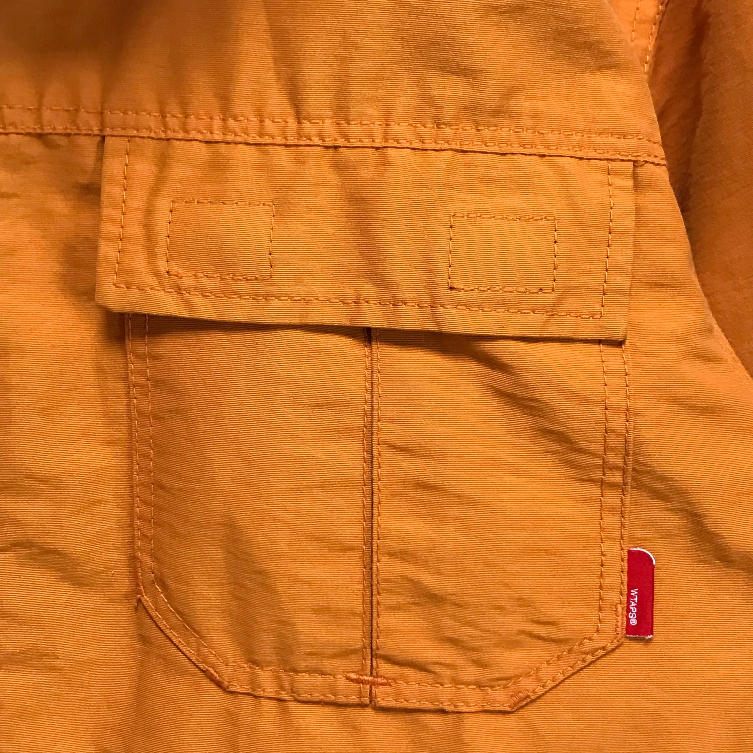 [L] WTaps Sherpa Mountain Parka Jacket Orange