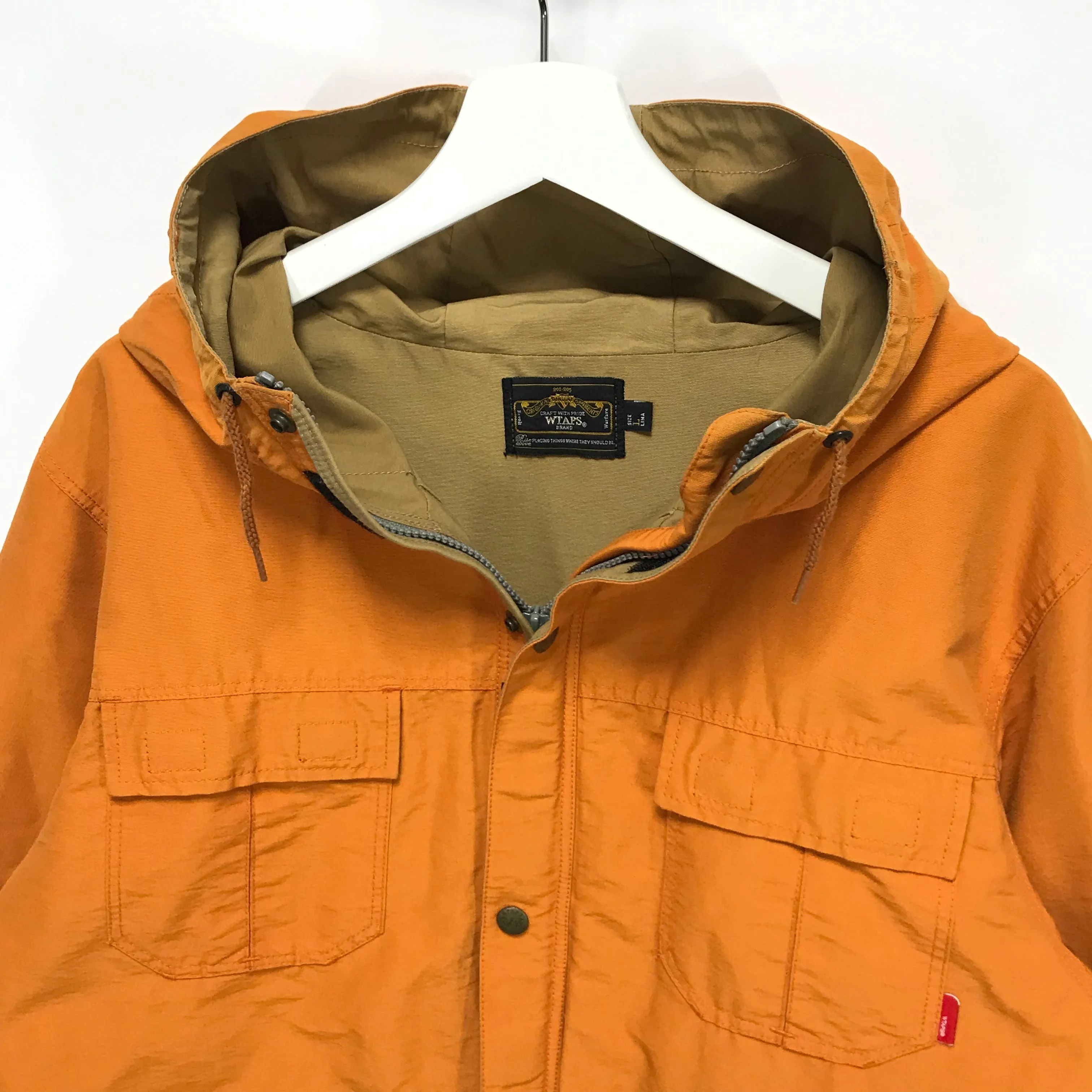 [L] WTaps Sherpa Mountain Parka Jacket Orange