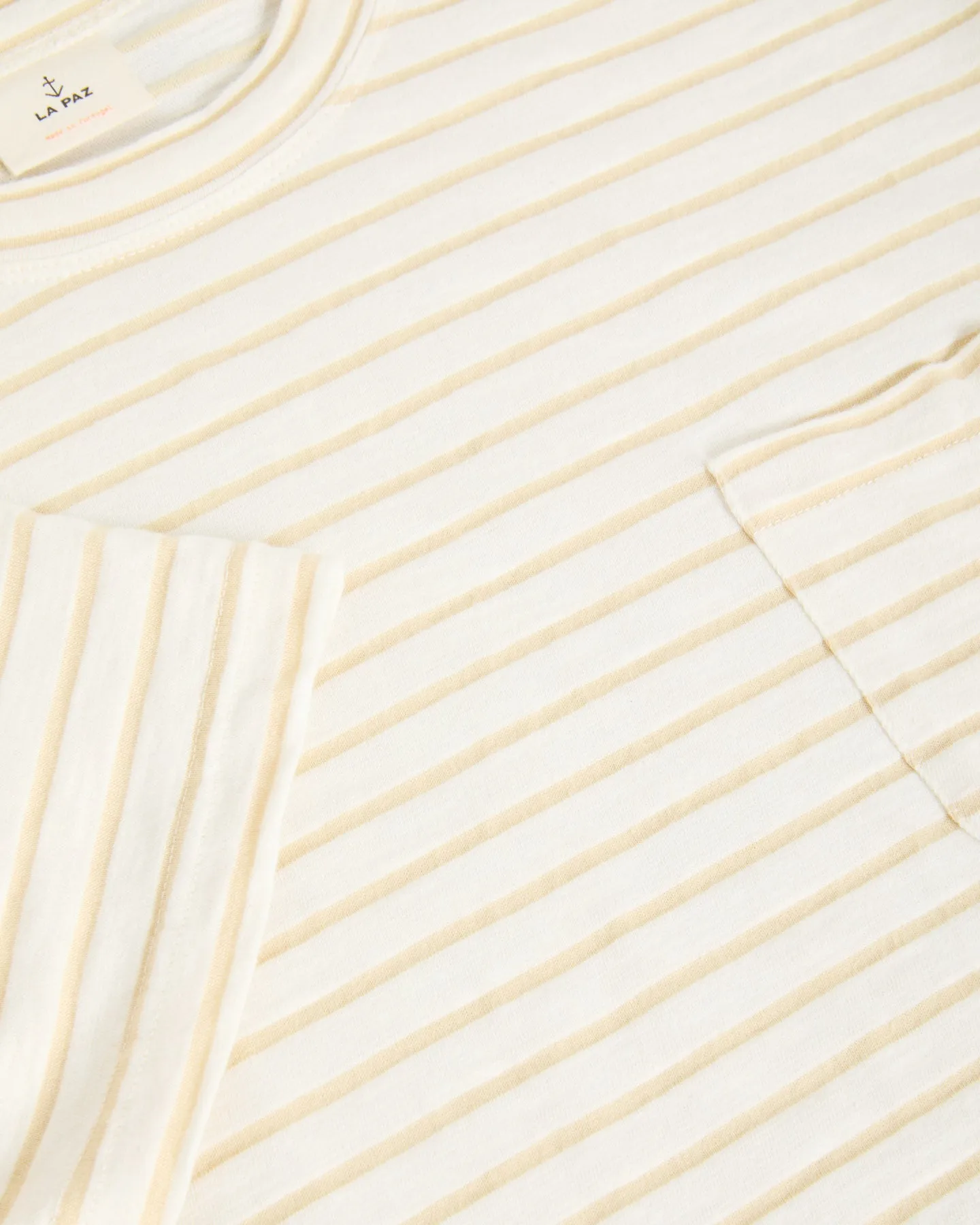 La Paz - Guerreiro Pocket Tee - Safari Stripes