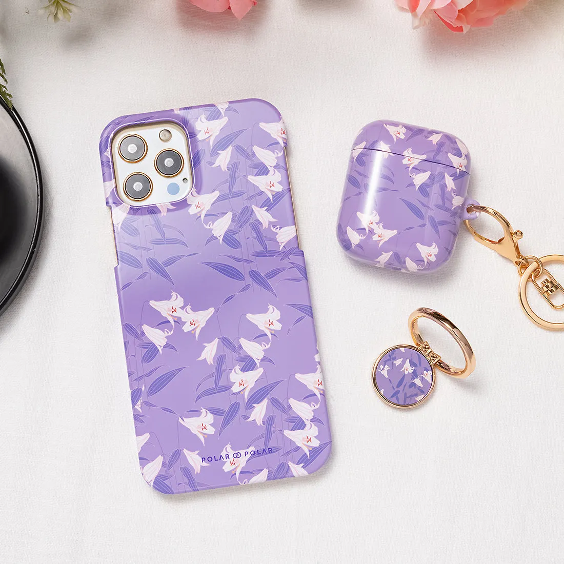 Lavender Lily Custom - iPhone 13 Pro Max Case