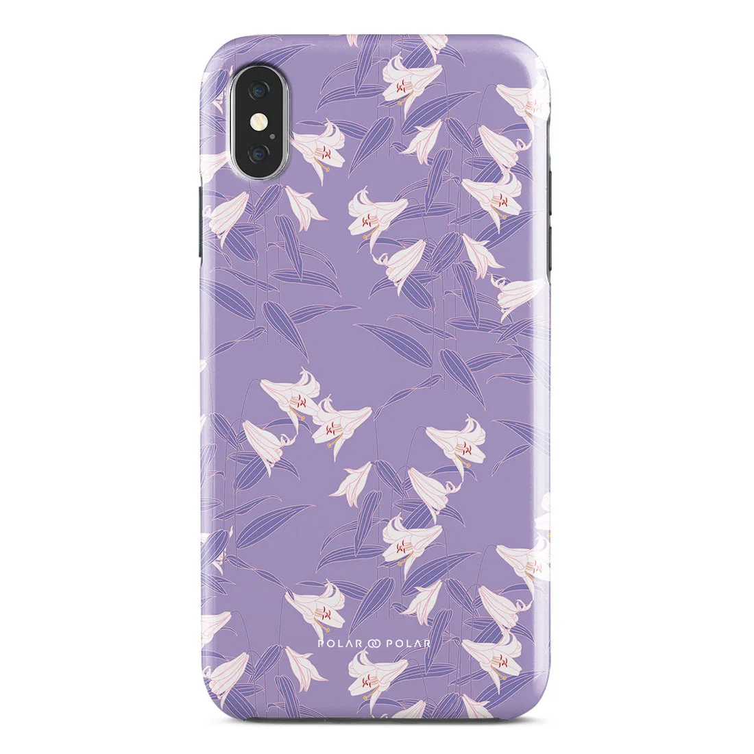Lavender Lily Custom - iPhone XS Max Case