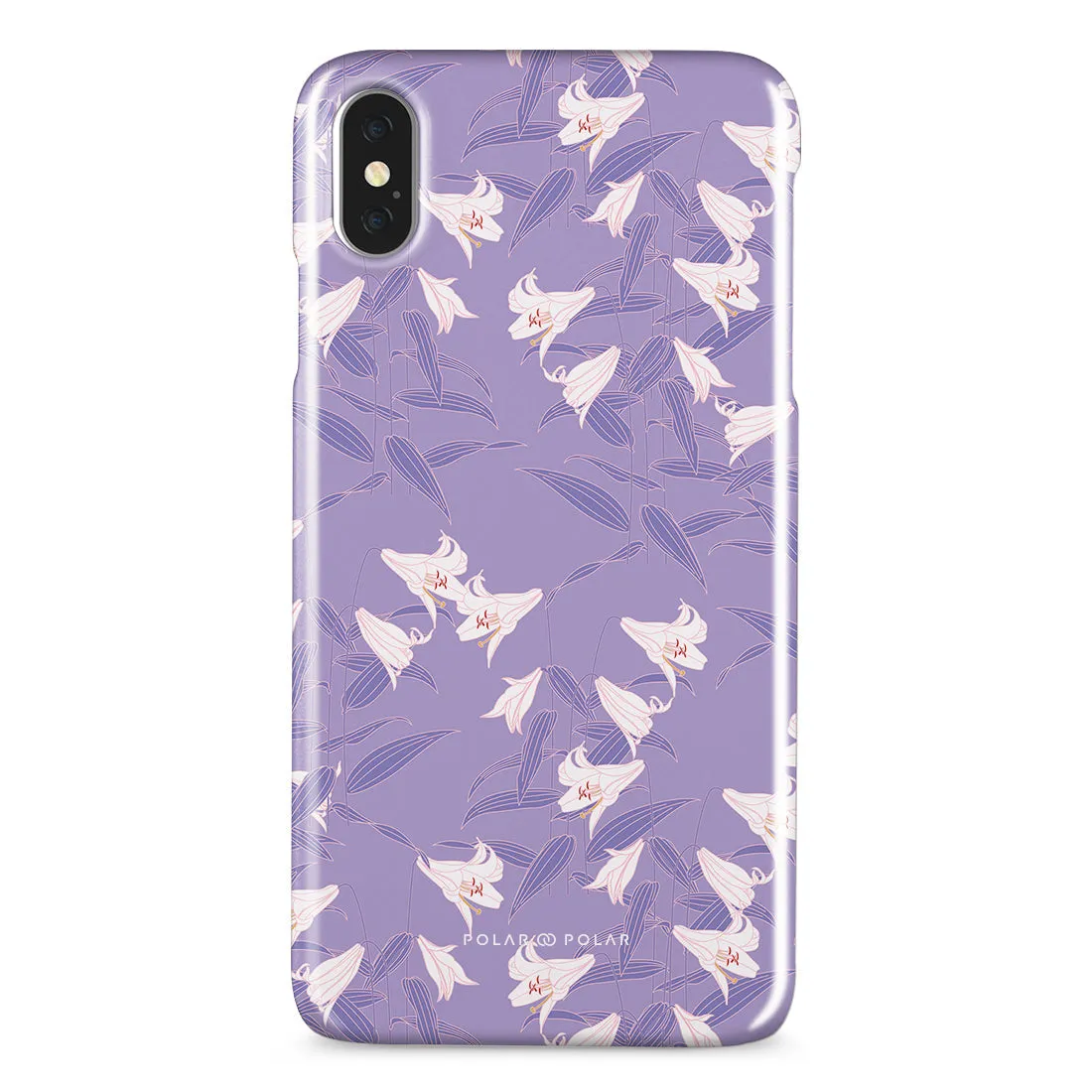 Lavender Lily Custom - iPhone XS Max Case