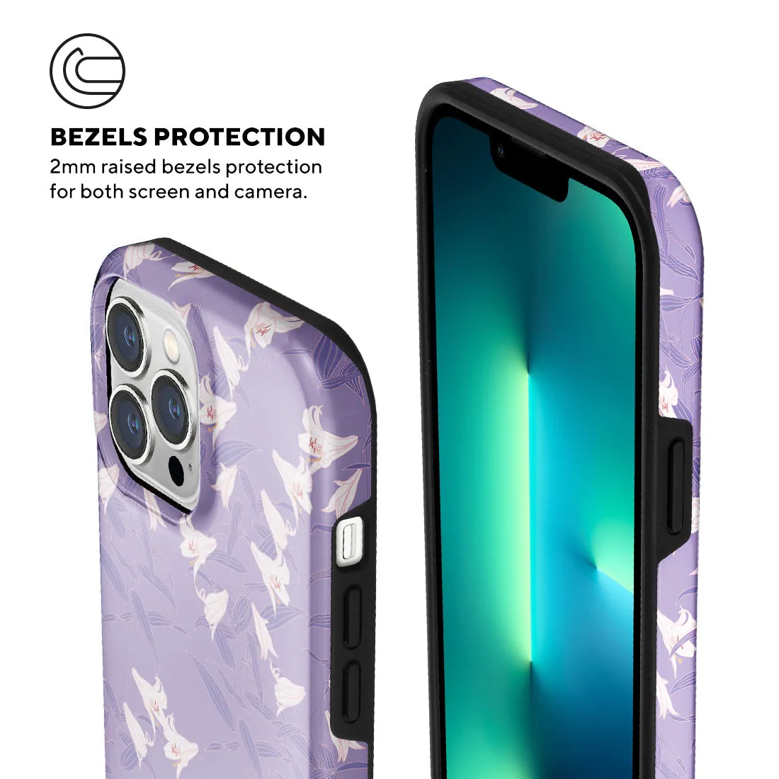 Lavender Lily - iPhone 13 Pro Max Case