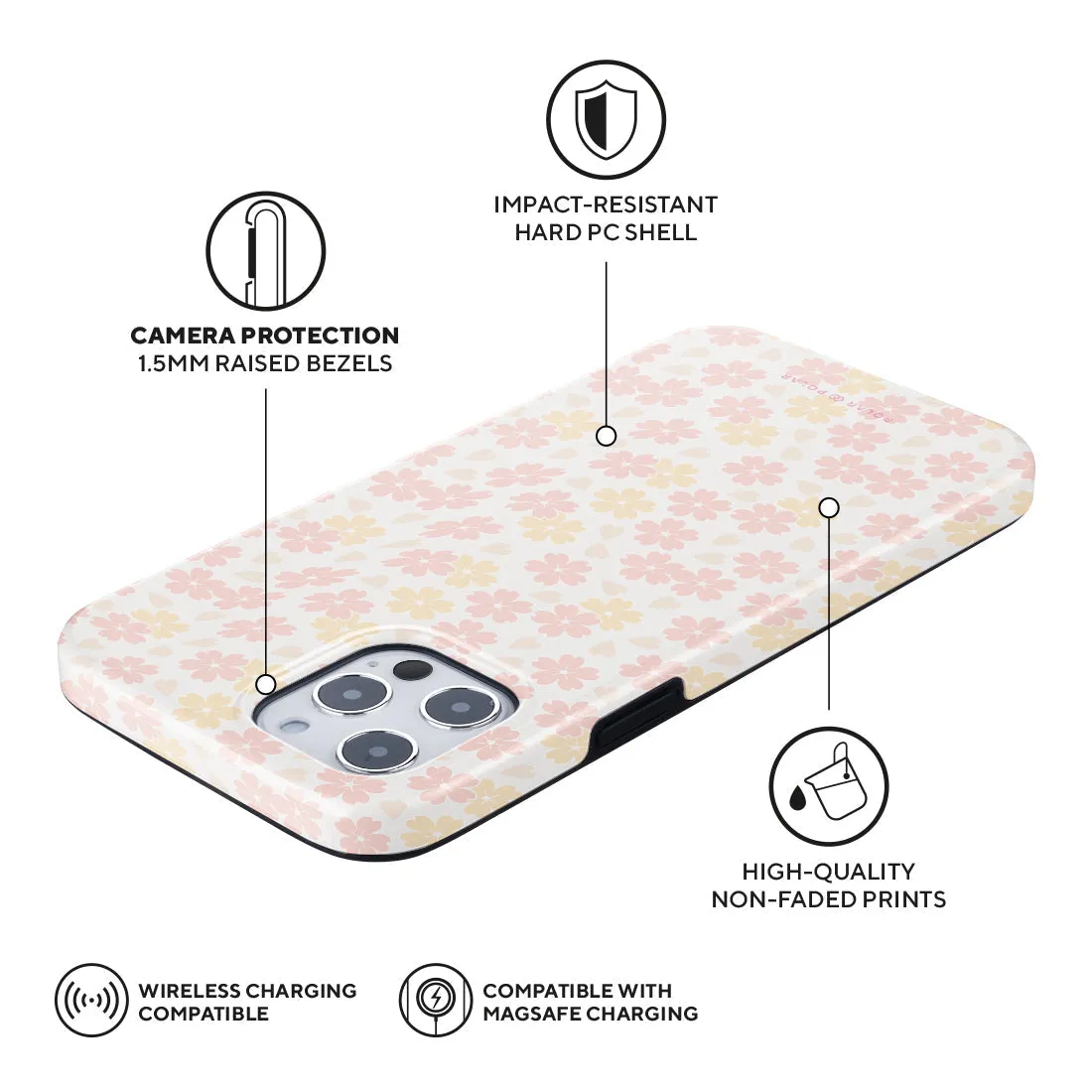 Light Pink Sakura Custom - iPhone 12 Pro Max Case