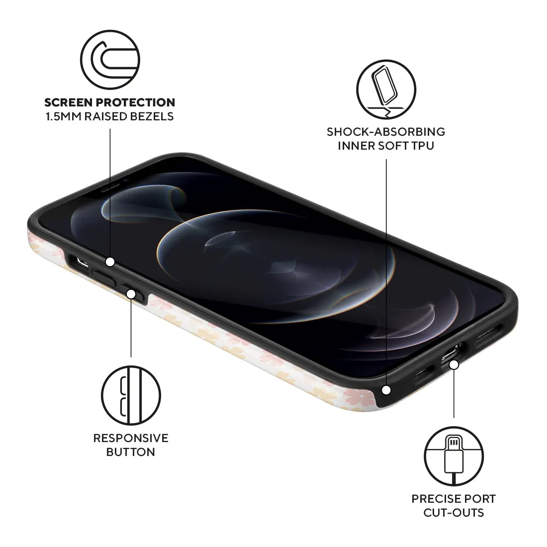 Light Pink Sakura - iPhone 12 Pro Max Case