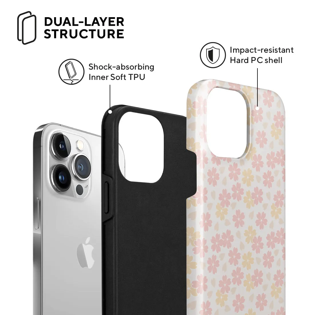 Light Pink Sakura - iPhone 13 Pro Max Case