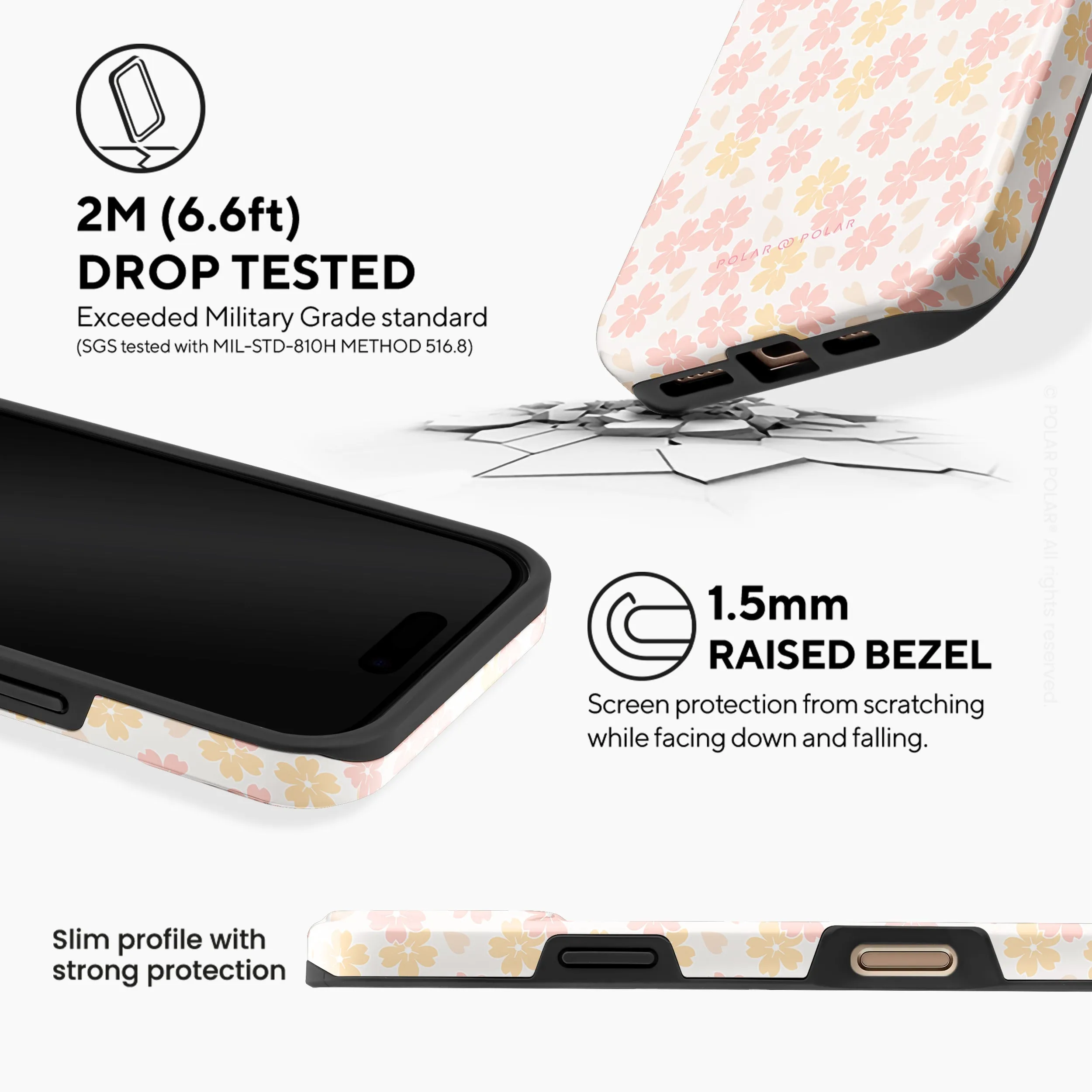 Light Pink Sakura - iPhone 16 Pro Max Case