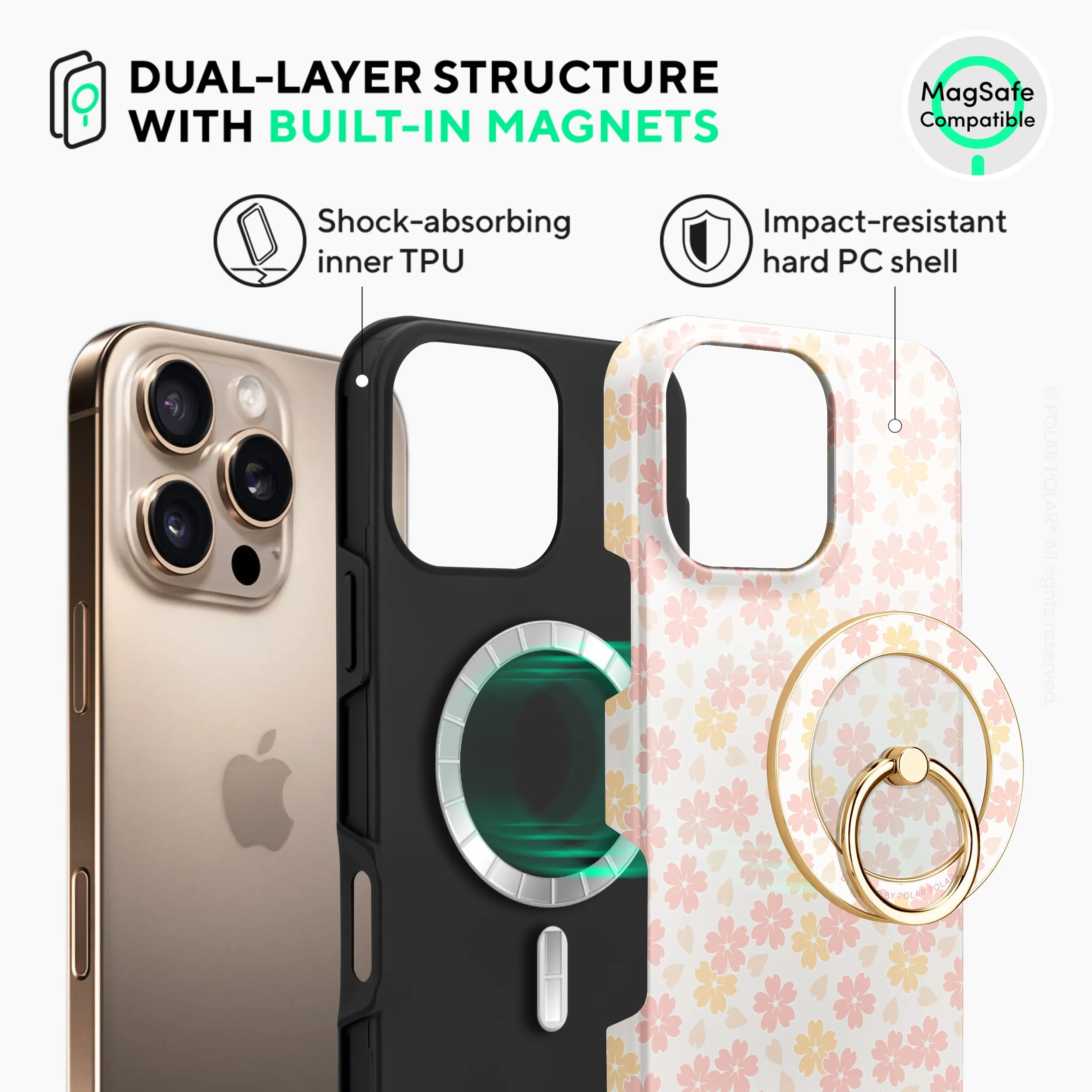 Light Pink Sakura - iPhone 16 Pro Max Case
