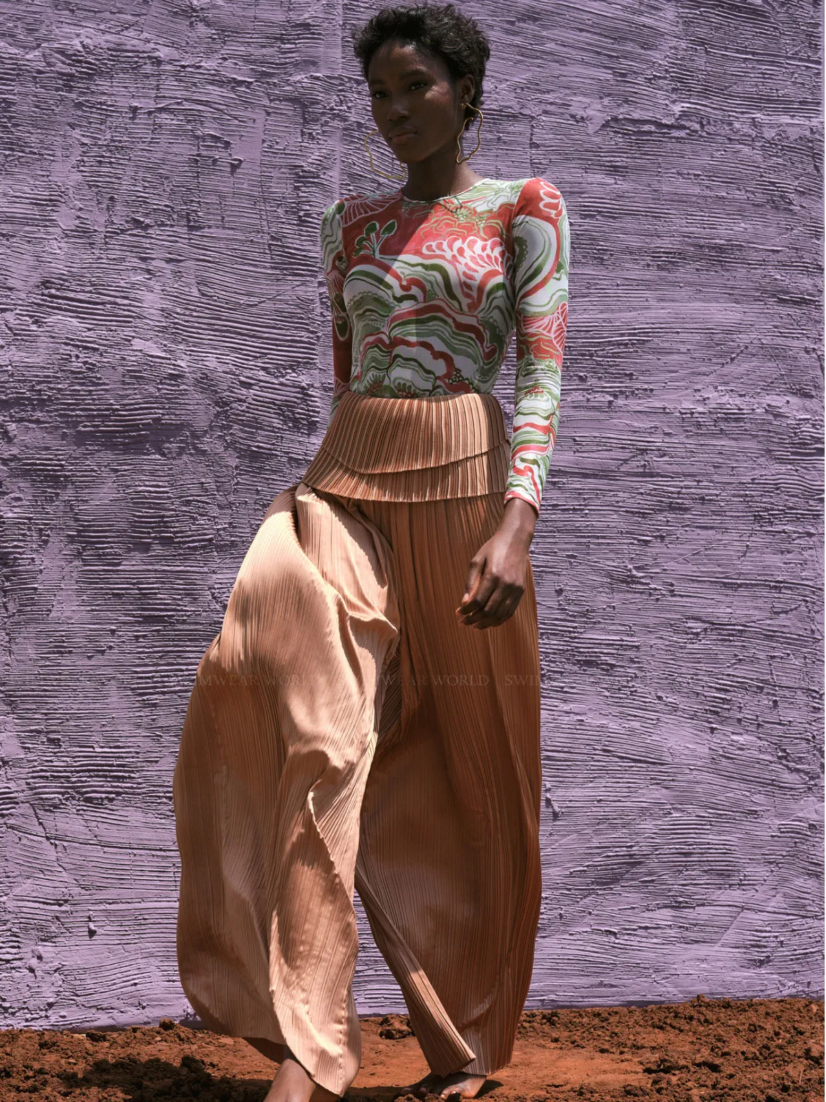 Linea Pleated Pants ::RET