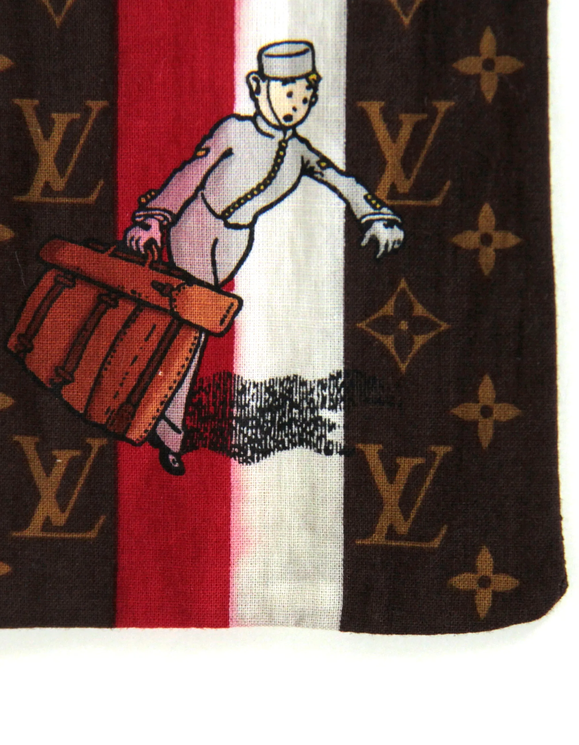 Louis Vuitton Cotton Monogram Groom Bandeau
