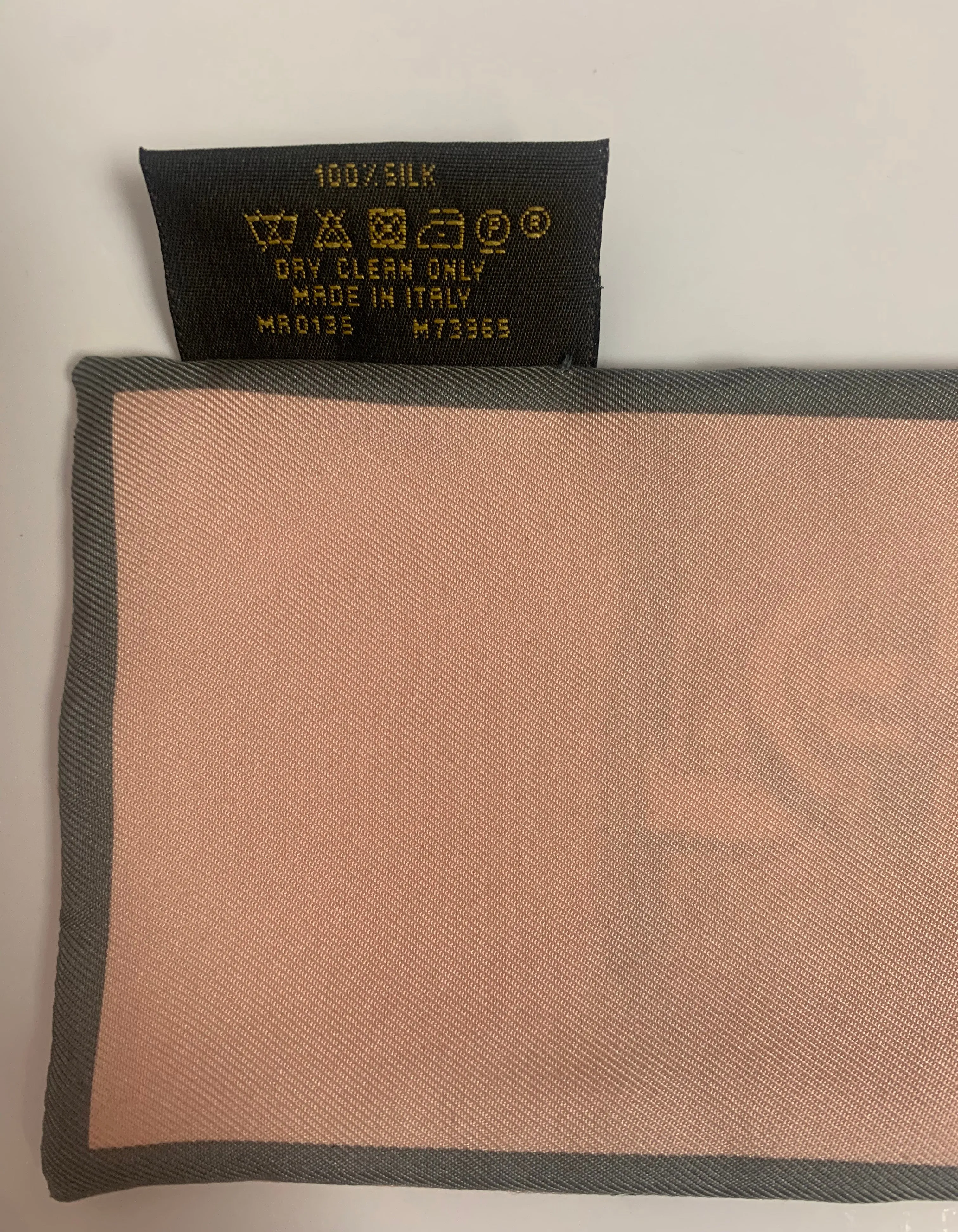 Louis Vuitton Rose Poudre Monogram Trunks Bandeau Silk Neck Scarf