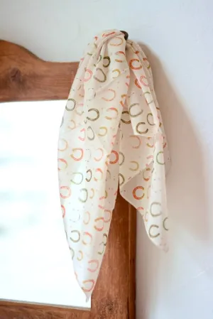 Lucky Cowgirl Silk Wildrag