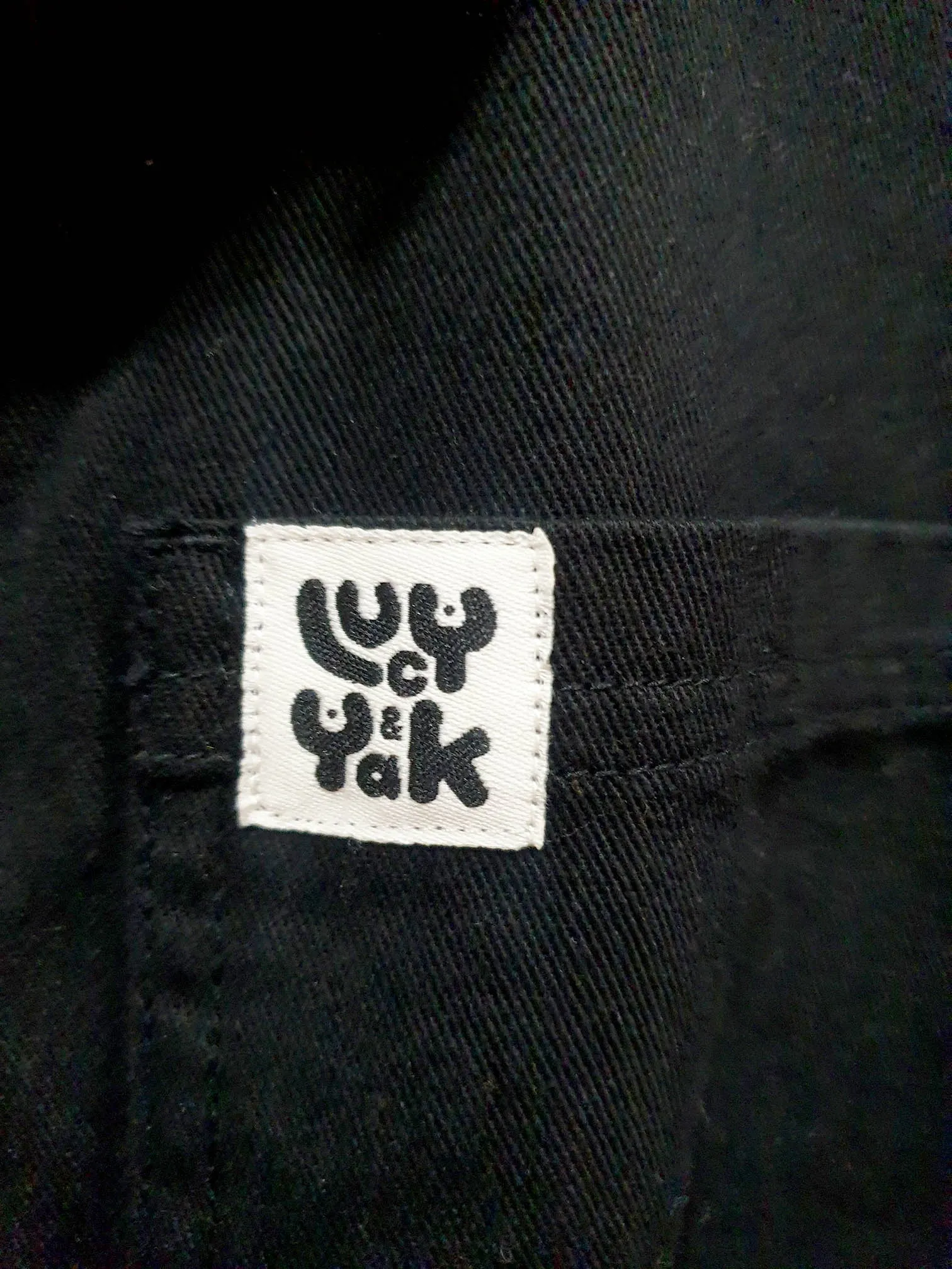 Lucy & Yak black playsuit size M