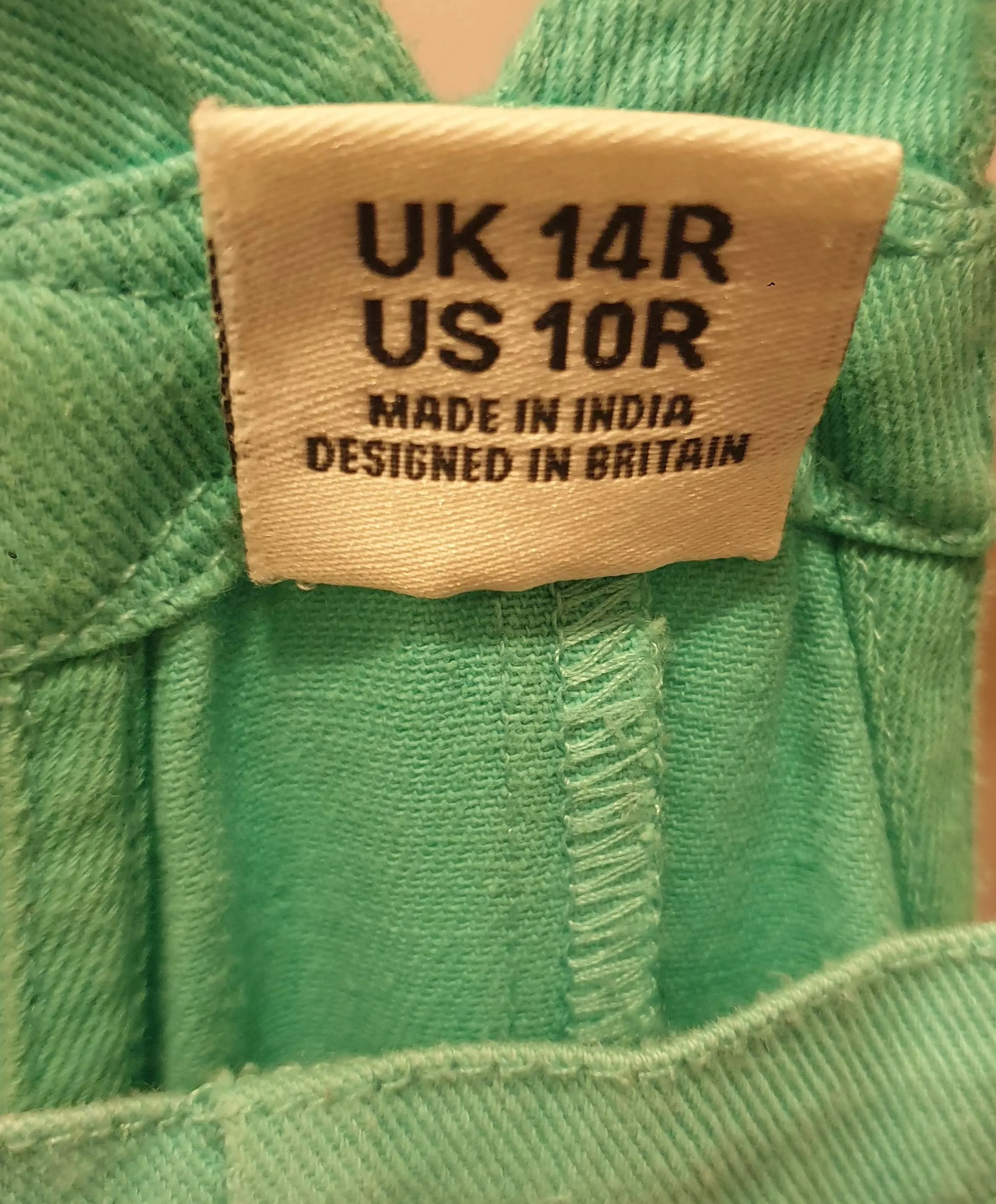Lucy & Yak green overalls size UK 14 / AU 12