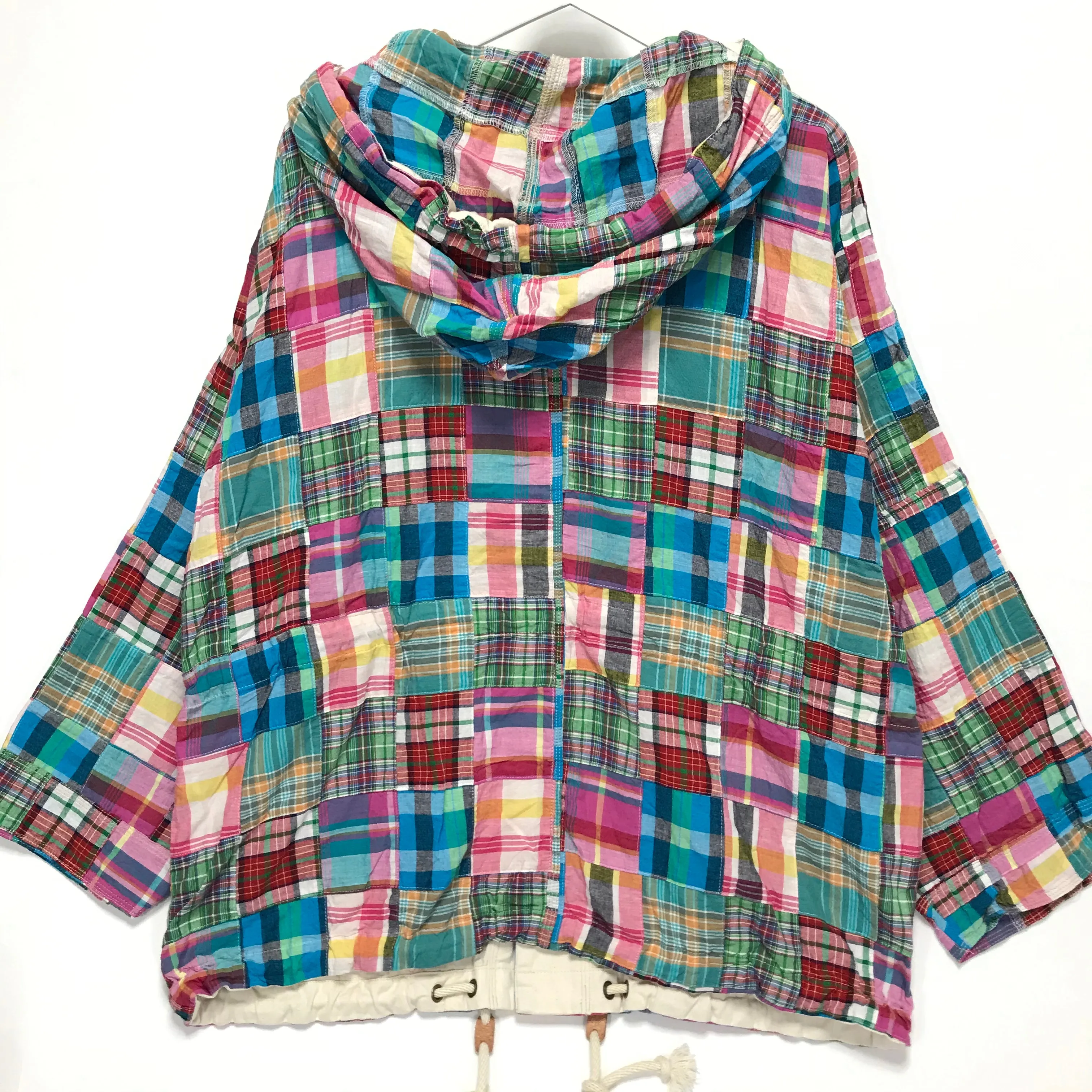 [M] Kapital Patchwork Plaid Parka Jacket