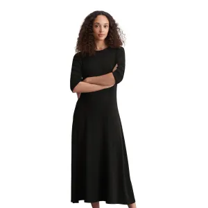 Marc O'Polo Crew Neck Jersey Dress | Black